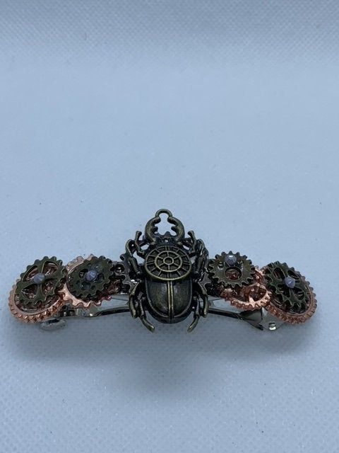 Steampunk Beetle Hair Clip