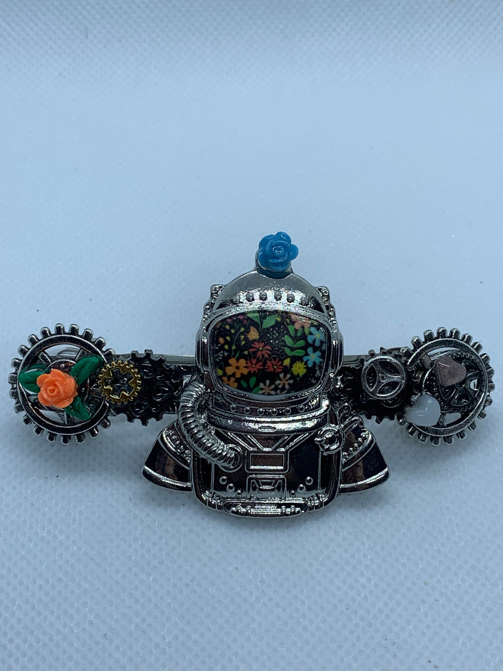 Astronaut Steampunk French Barrette Hair