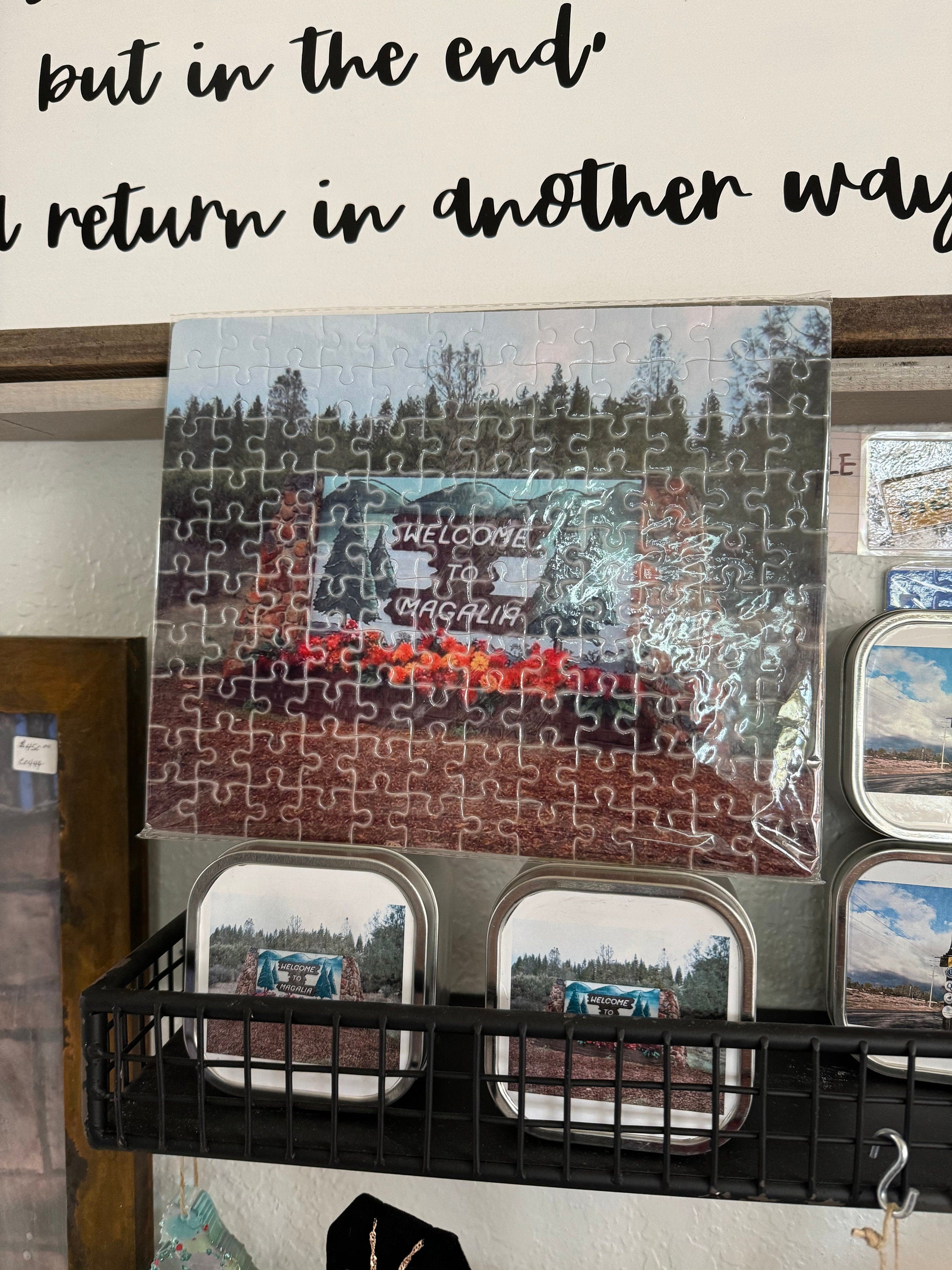 Magalia Puzzle Honey Run Covered Bridge Gold Nugget Museum Paradise Ca