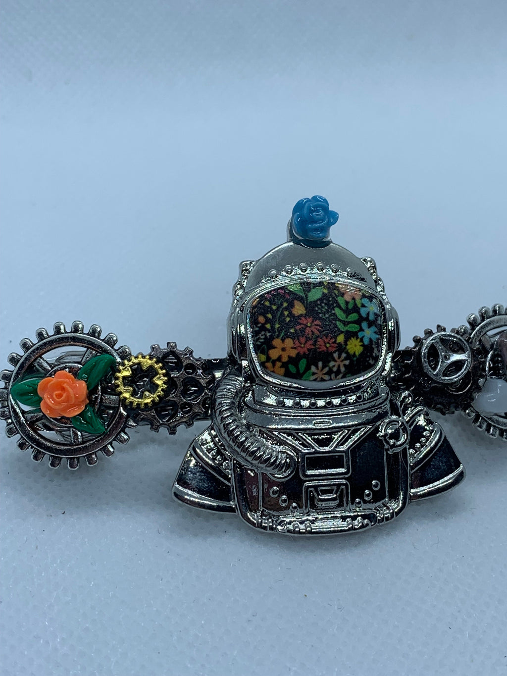Astronaut Steampunk French Barrette Hair