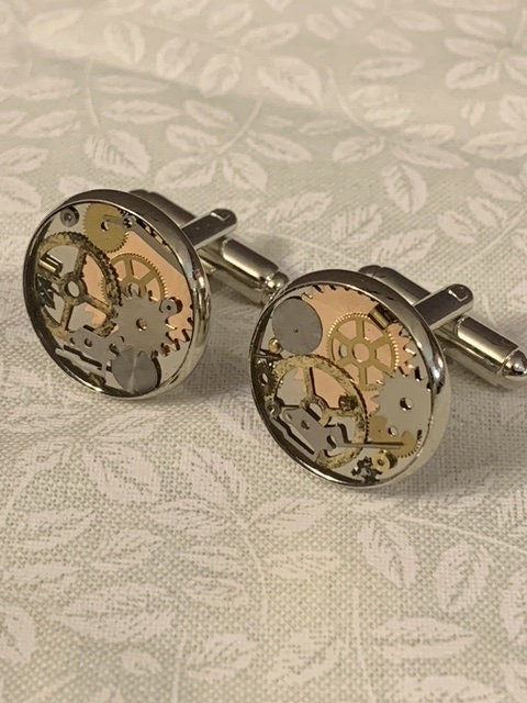 Steampunk Cuff Links
