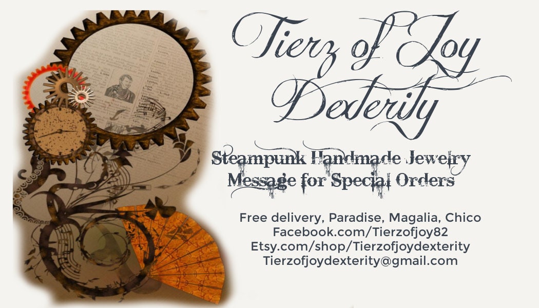 A couple of Seahorses Steampunk Necklace