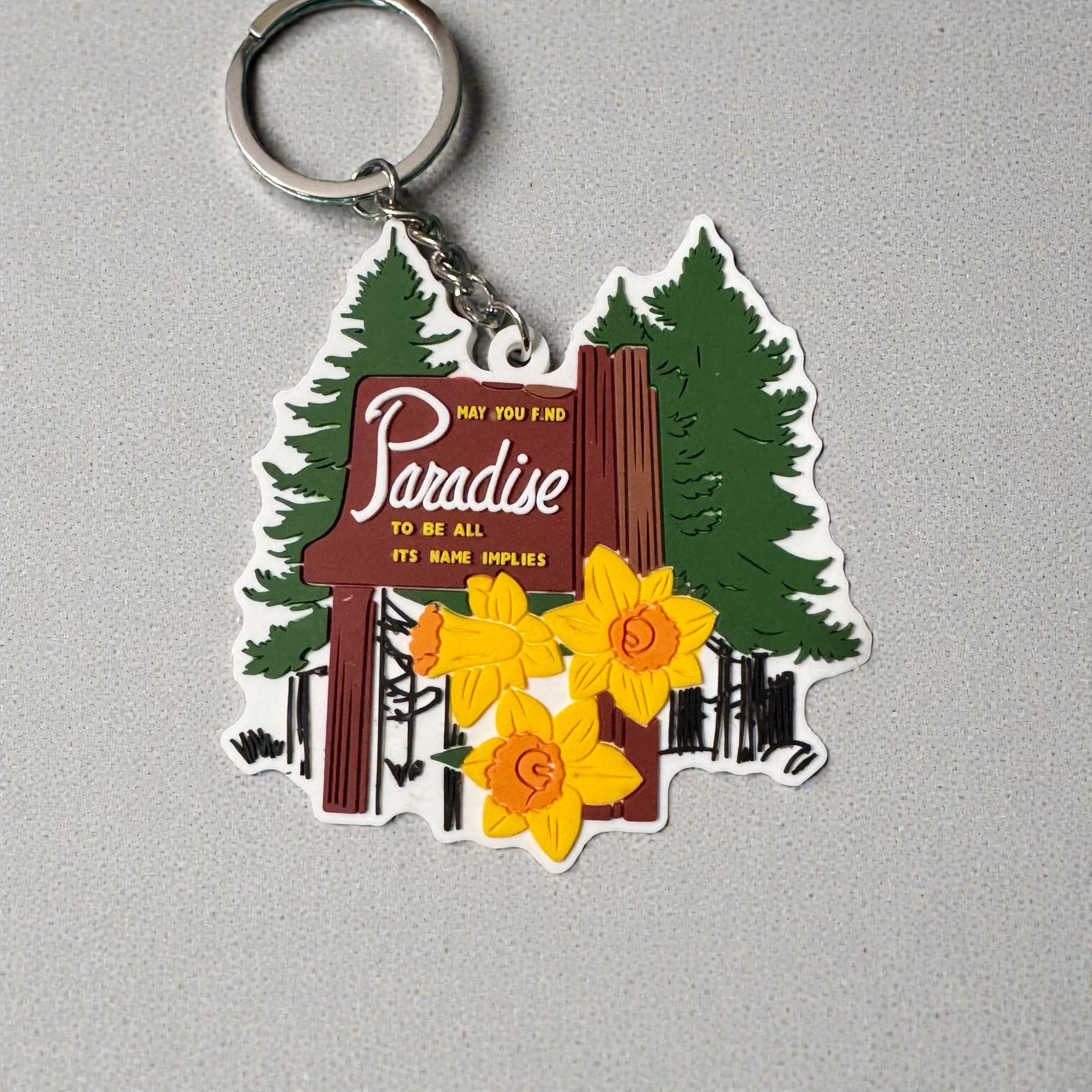 Paradise Keychain