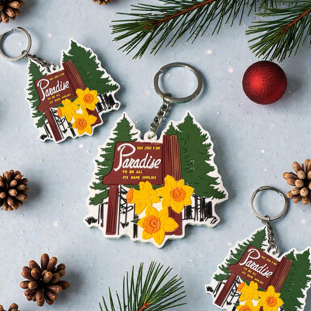 Paradise Keychain