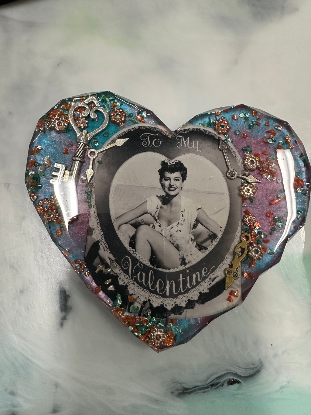 Valentines Day heart shaped Coasters