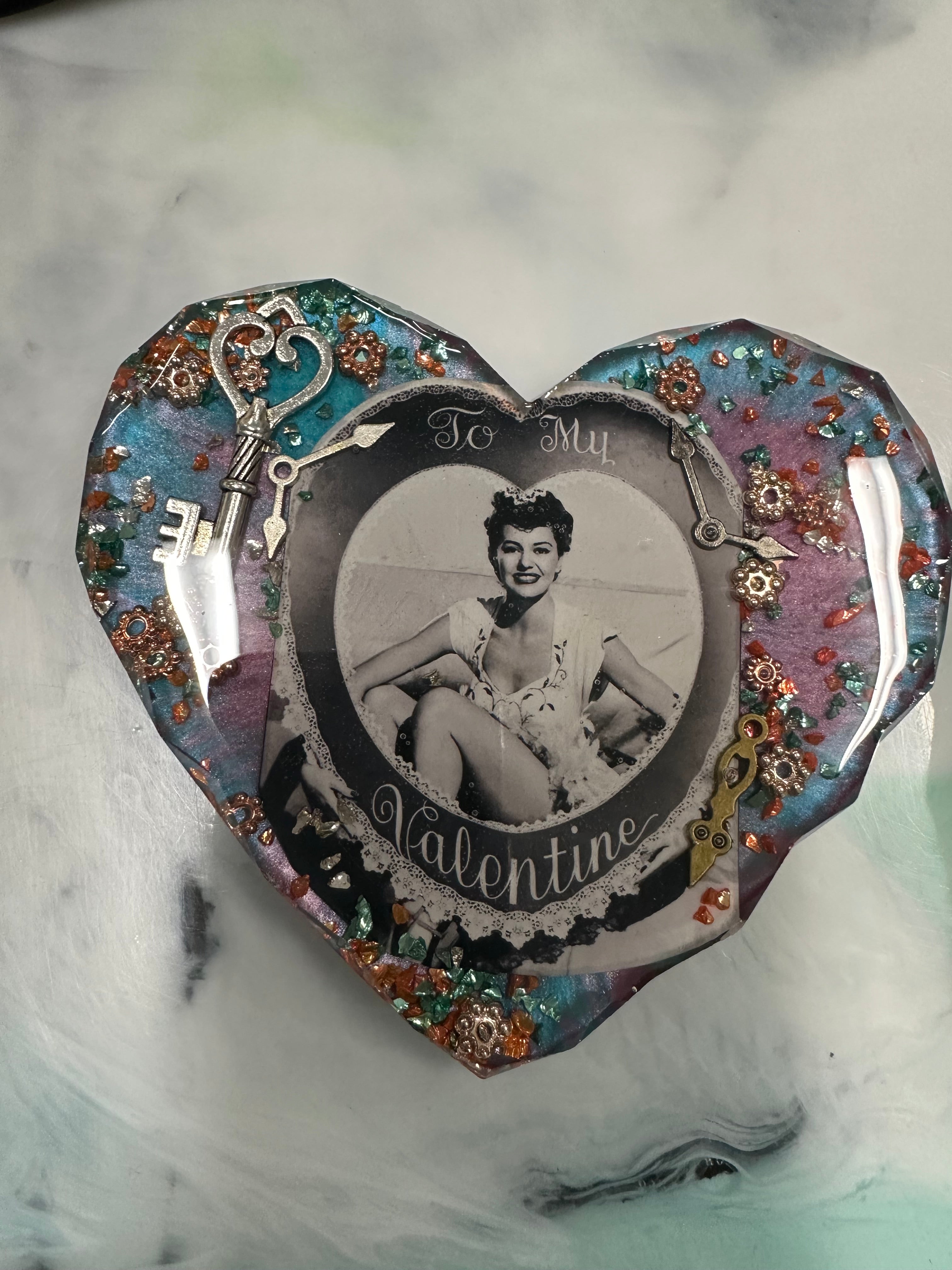 Valentines Day heart shaped Coasters