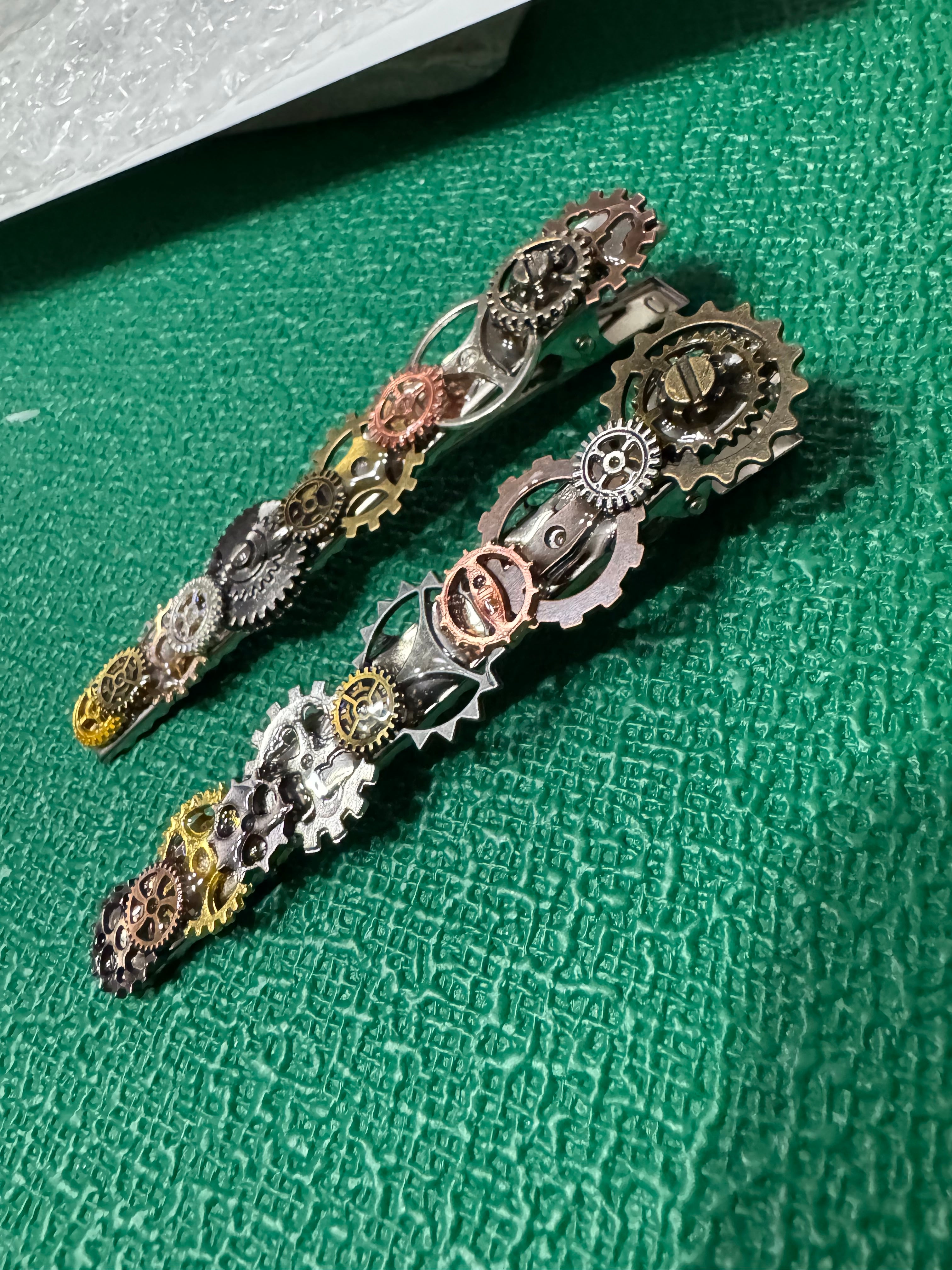 Basic Steampunk Hair clip Barrette Set