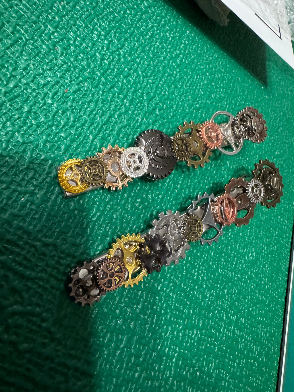 Basic Steampunk Hair clip Barrette Set