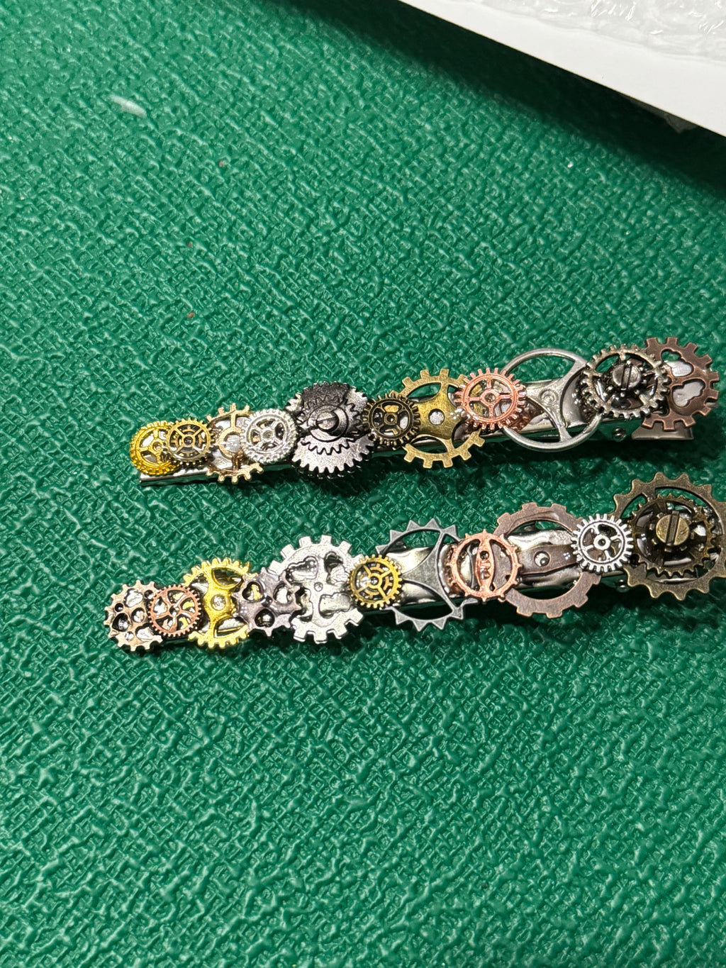 Basic Steampunk Hair clip Barrette Set
