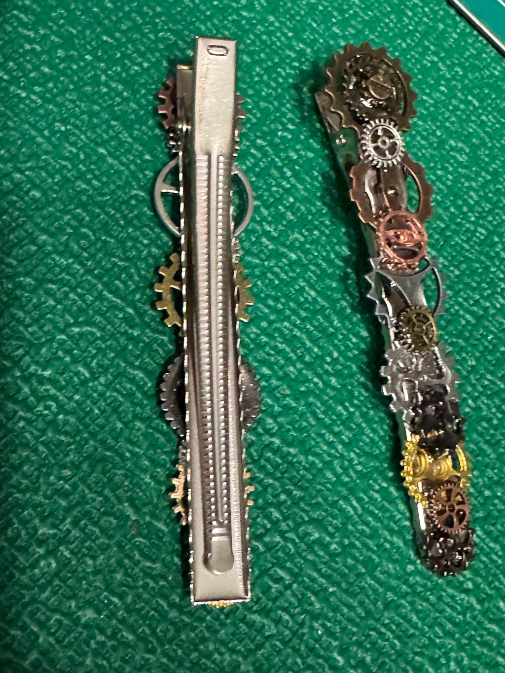 Basic Steampunk Hair clip Barrette Set