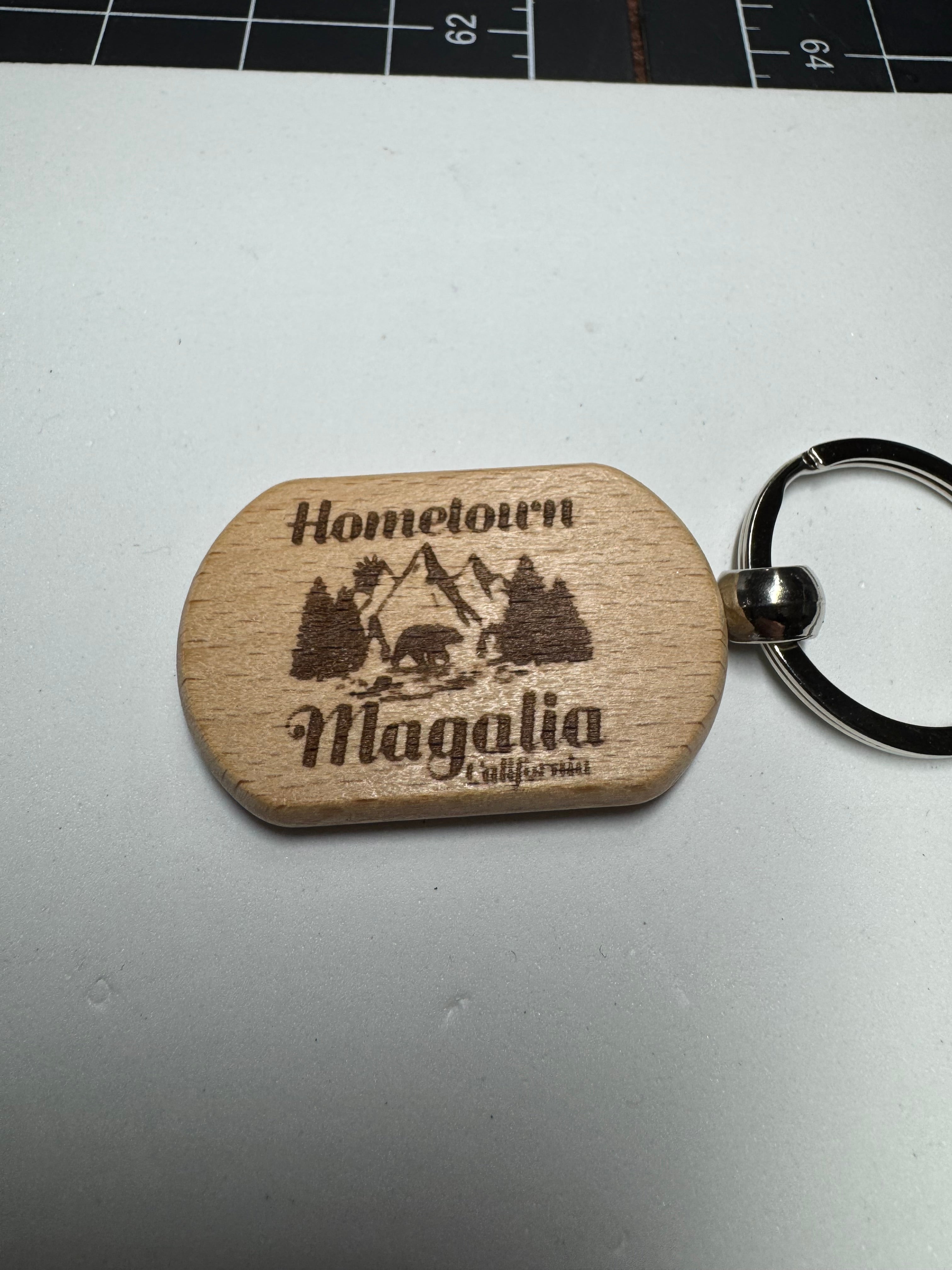 Hometown Magalia/Paradise Keychain