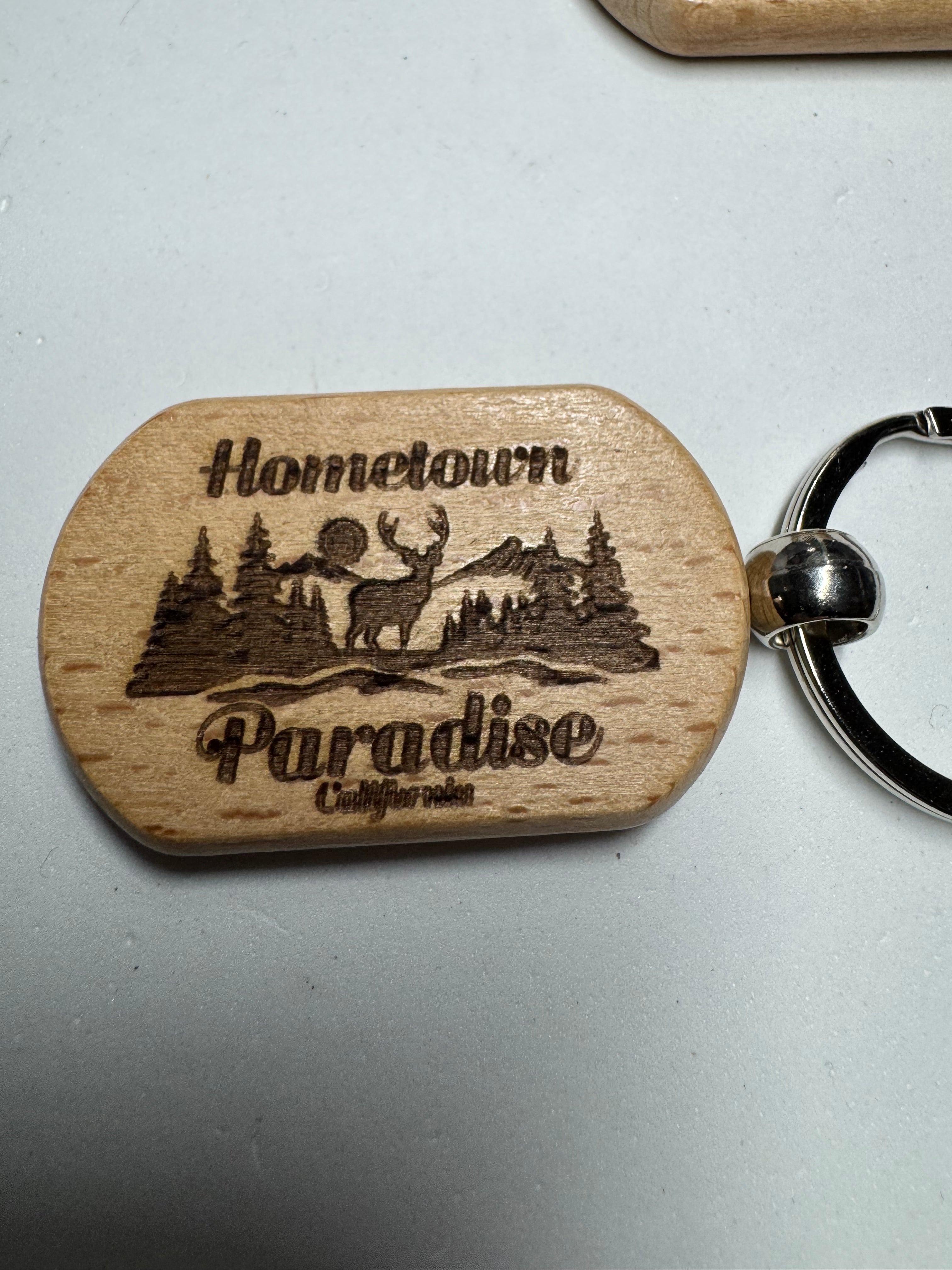 Hometown Magalia/Paradise Keychain