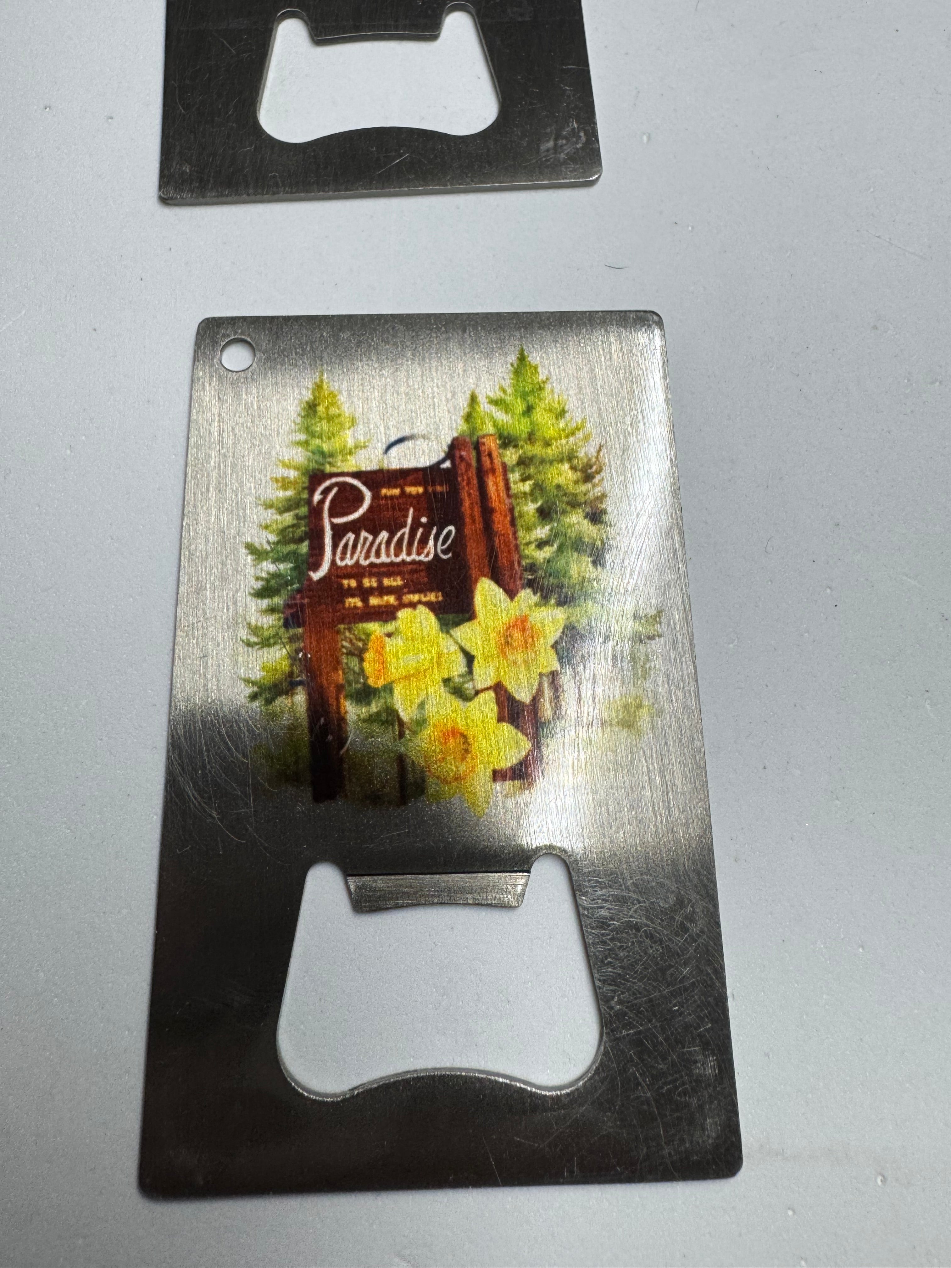 Metal Bottle Opener Paradise Magalia