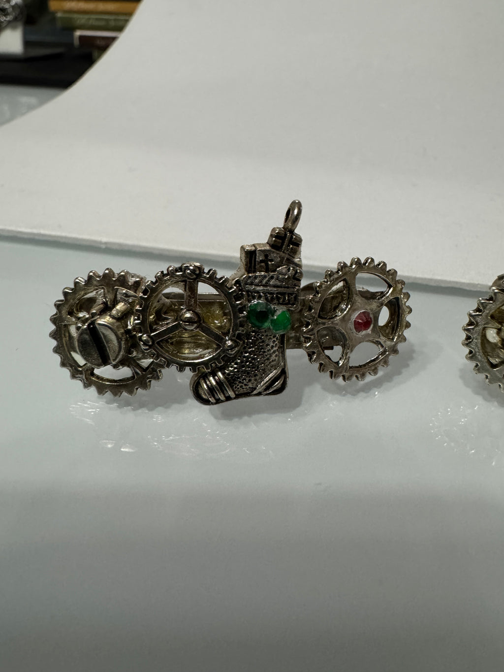 Cute Christmas Steampunk Barrettes