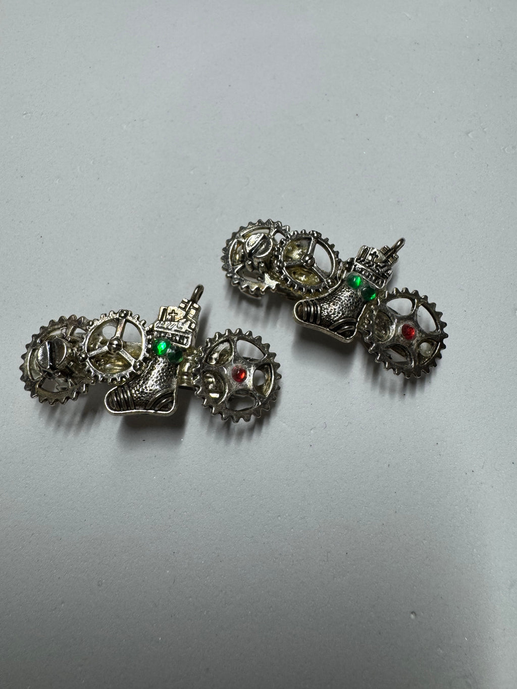 Cute Christmas Steampunk Barrettes