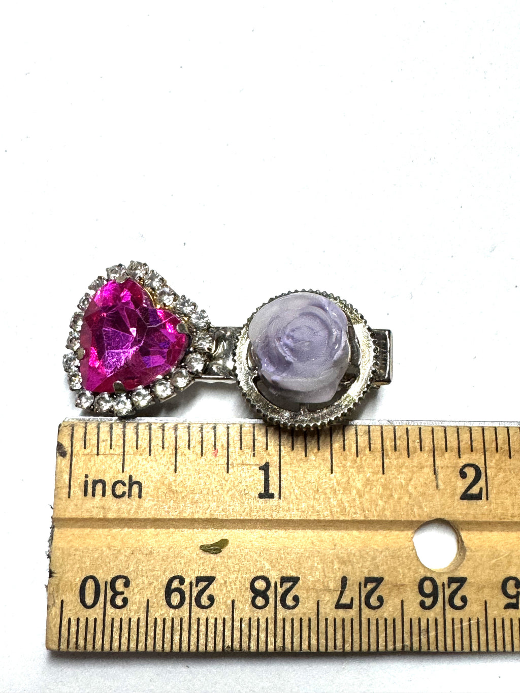 Tiny Heart Hair Barrettes