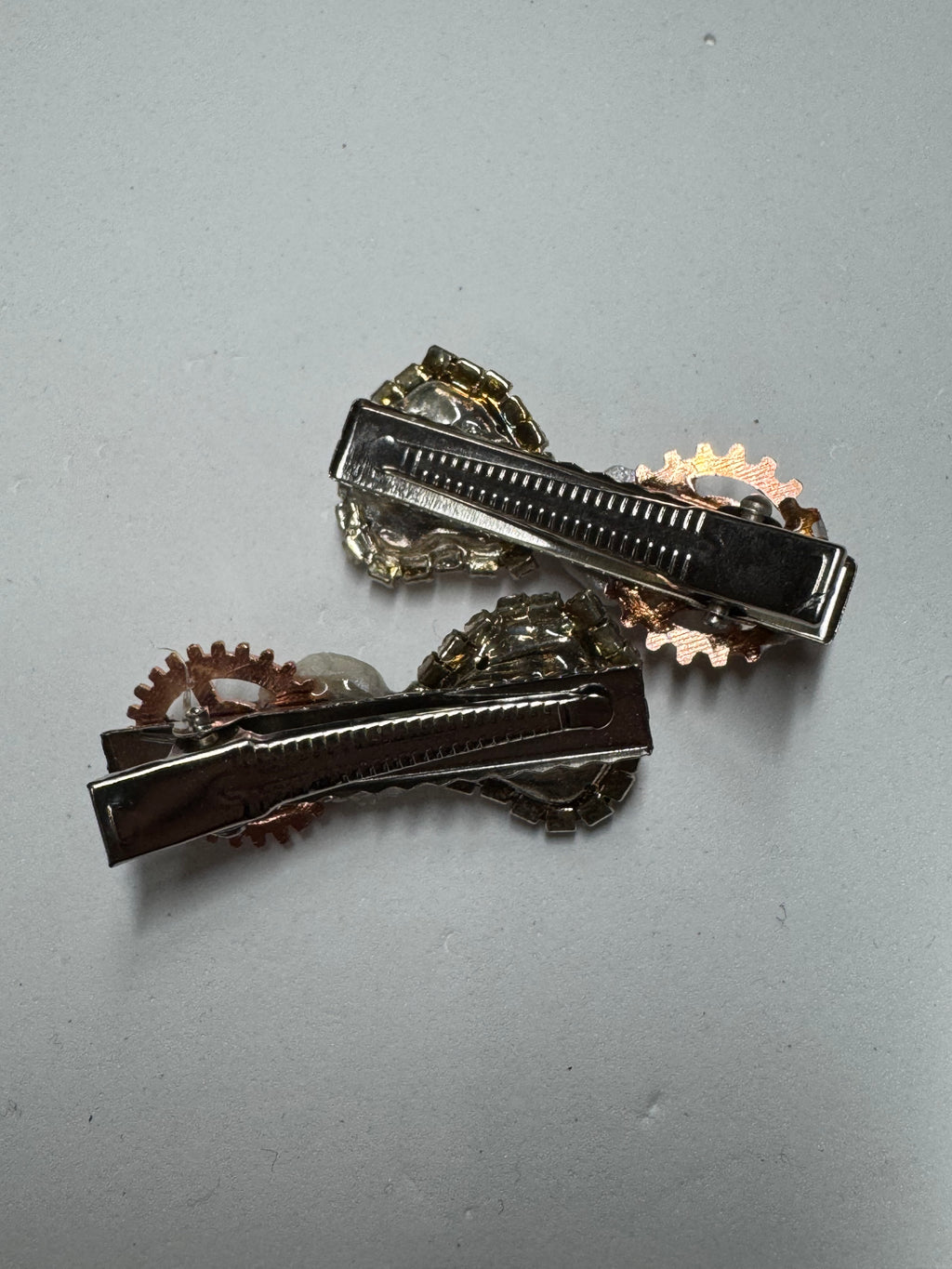 Tiny Heart Hair Barrettes