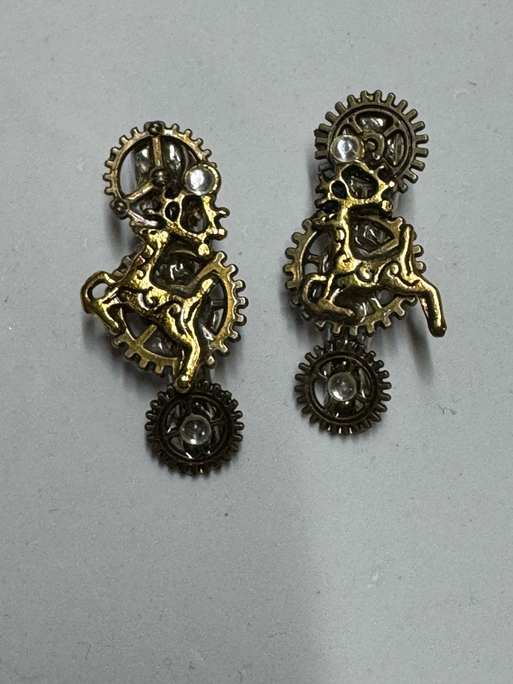 Cute Christmas Steampunk Barrettes