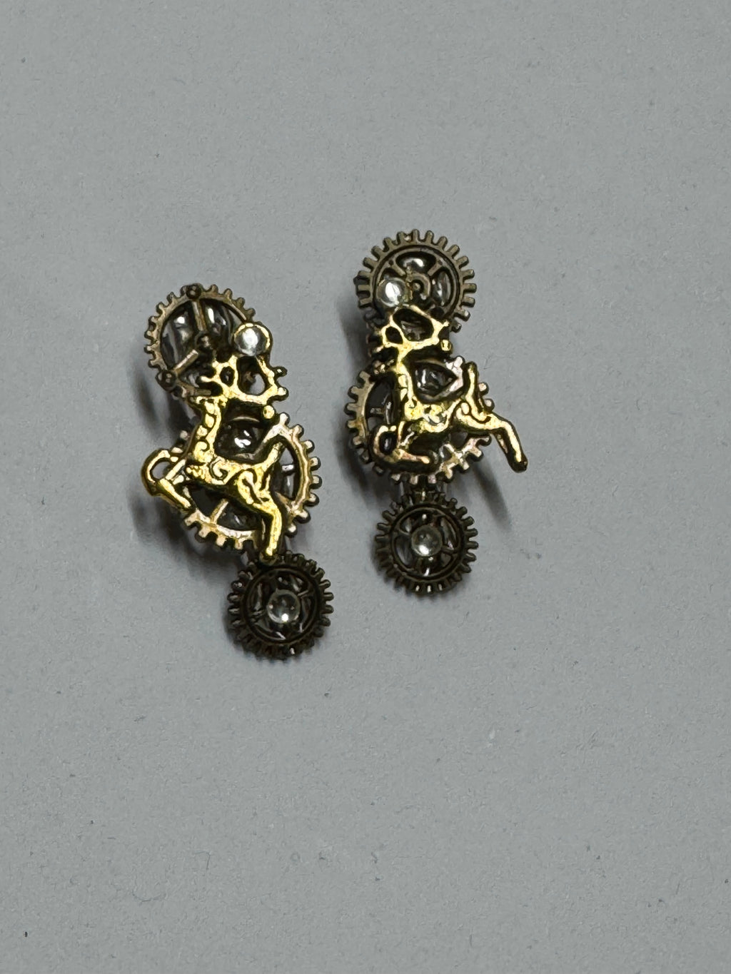 Cute Christmas Steampunk Barrettes