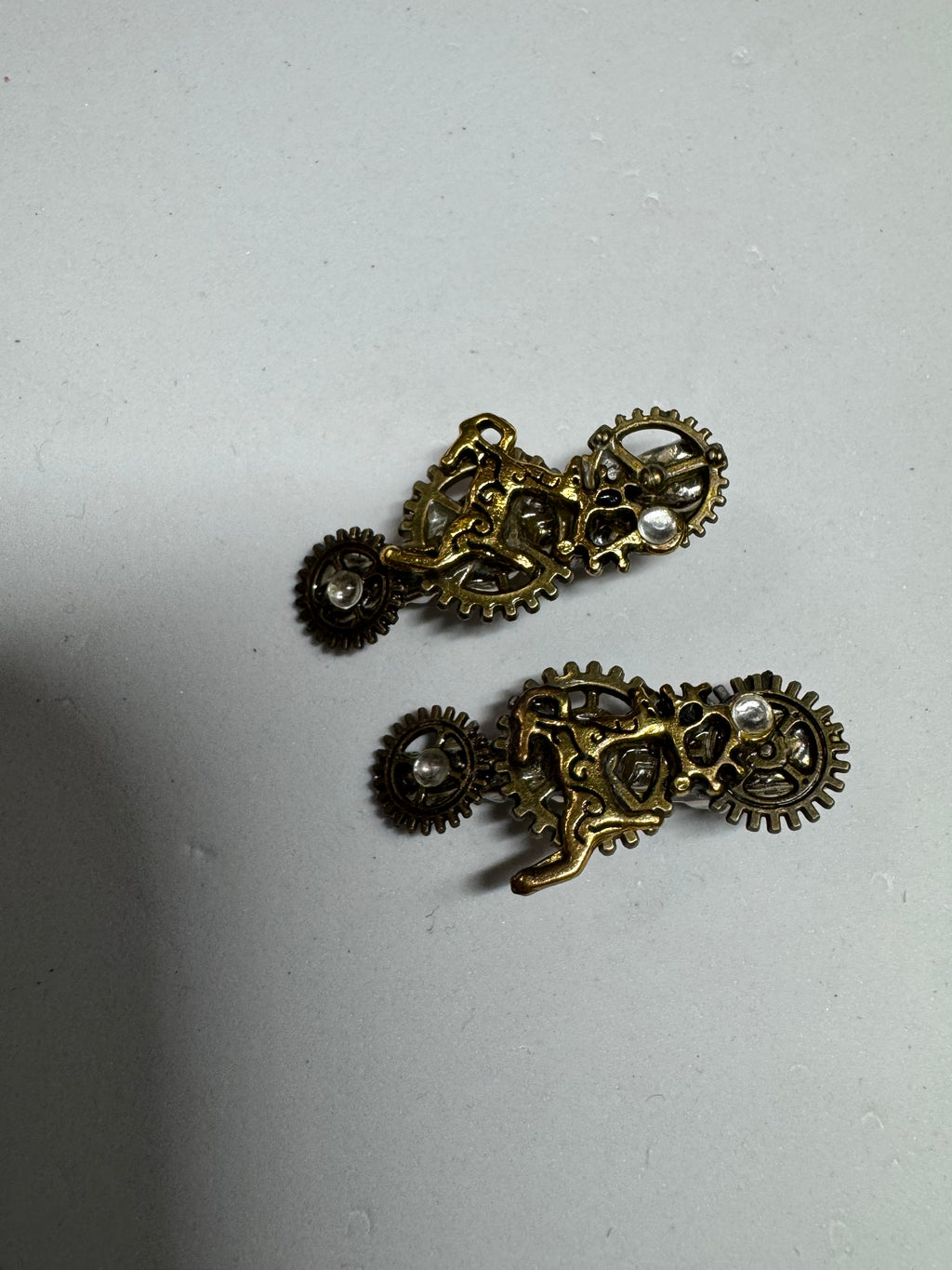 Cute Christmas Steampunk Barrettes