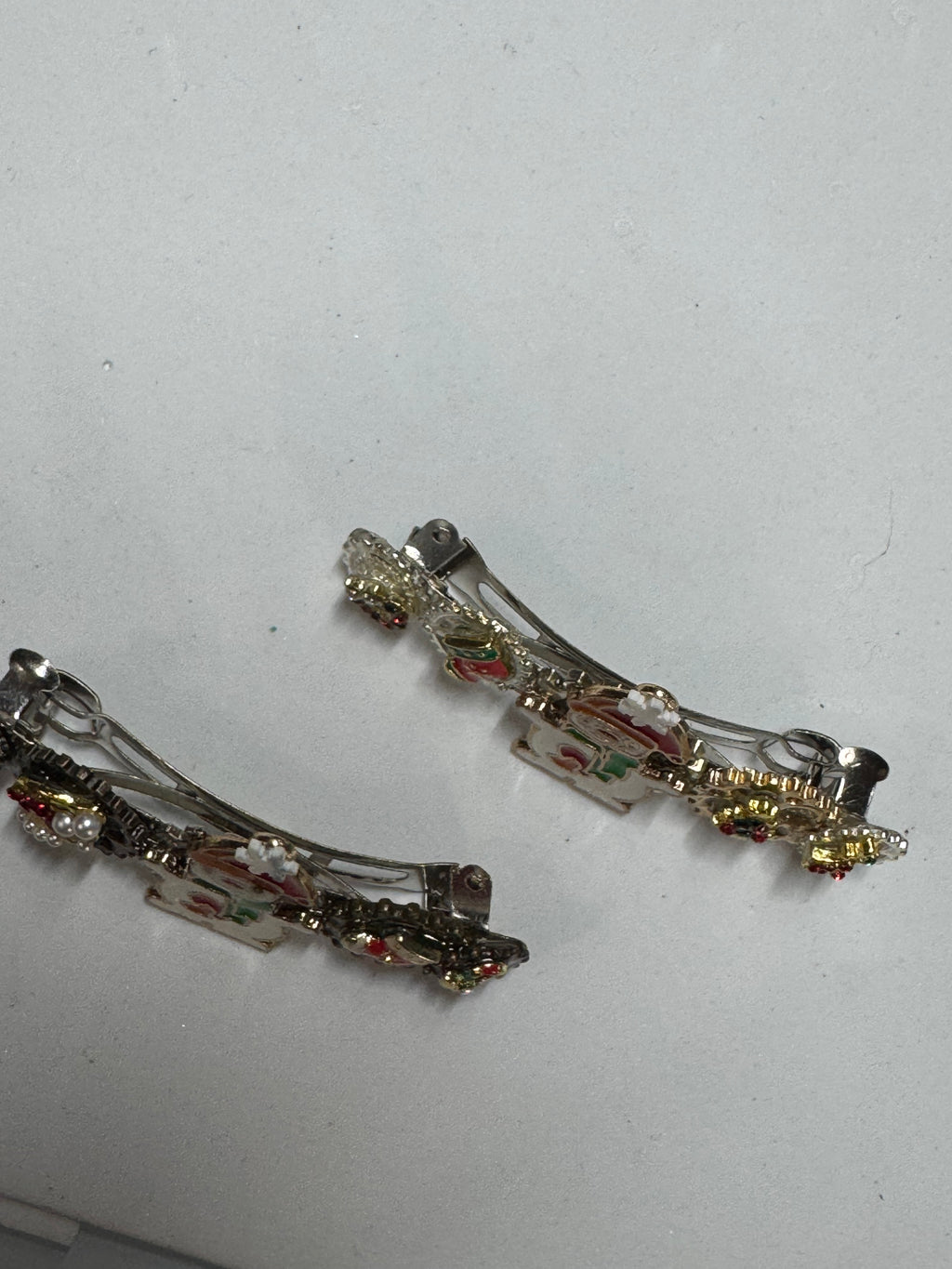Christmas Steampunk Barrettes