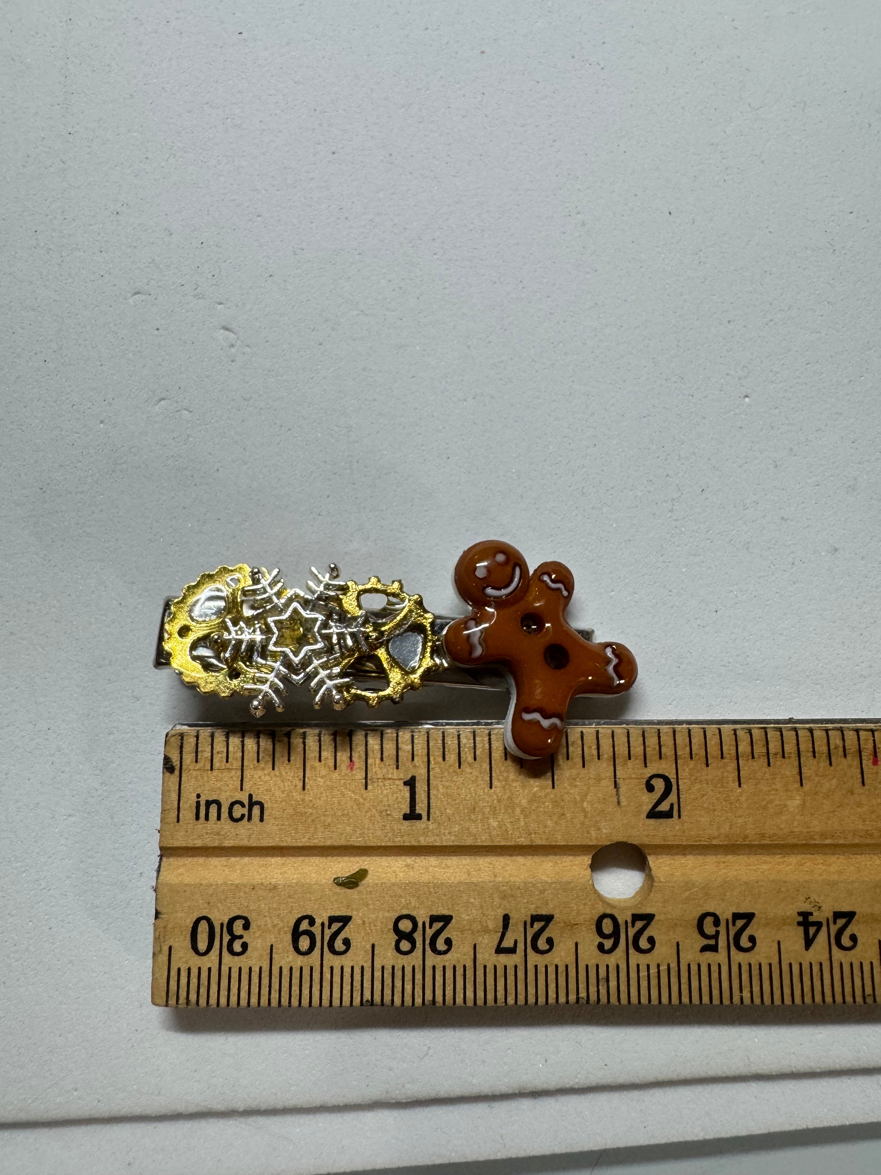 Christmas Steampunk Barrettes