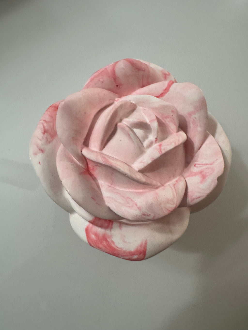 Ceramic Rose Shaped Container