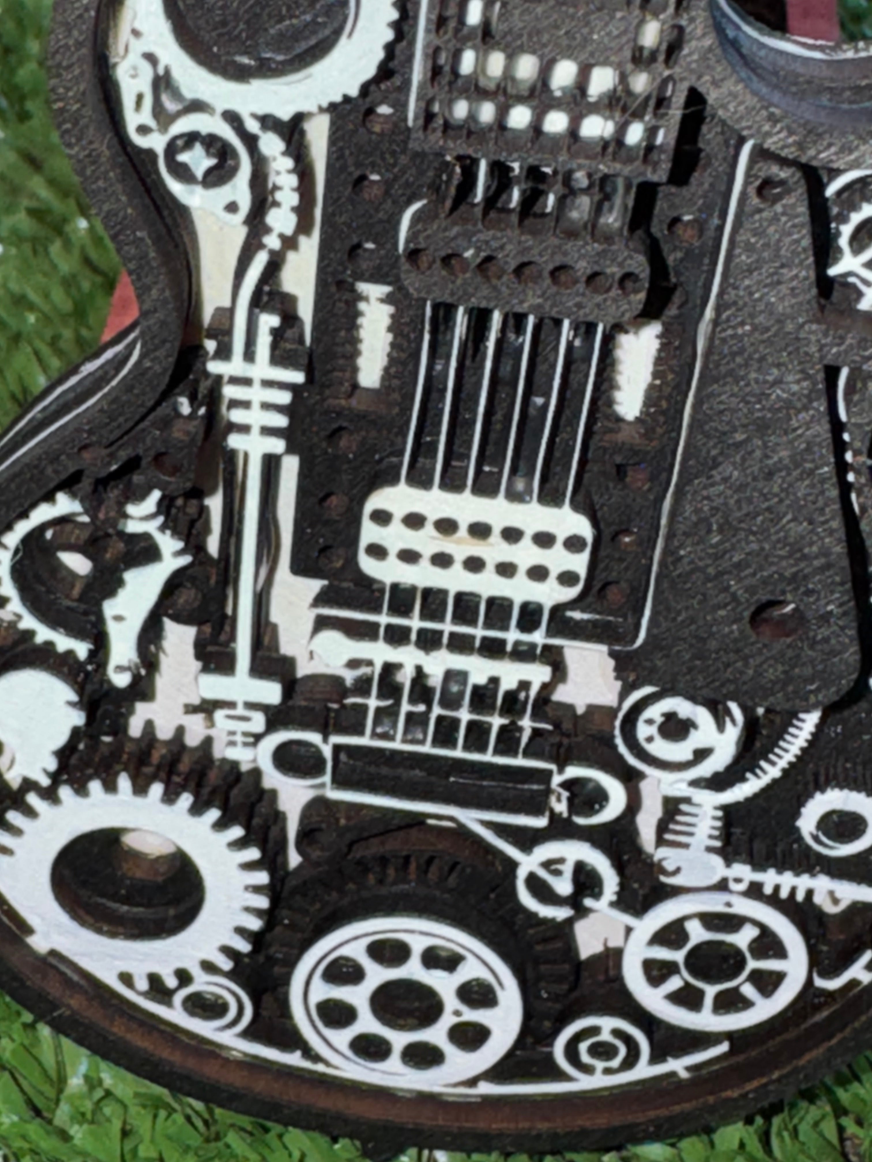 Wooden Layered Guitar