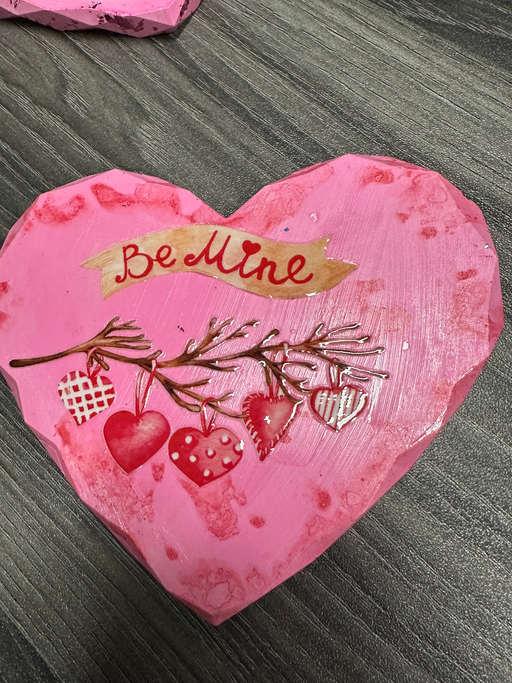 Valentines Day heart shaped Coasters