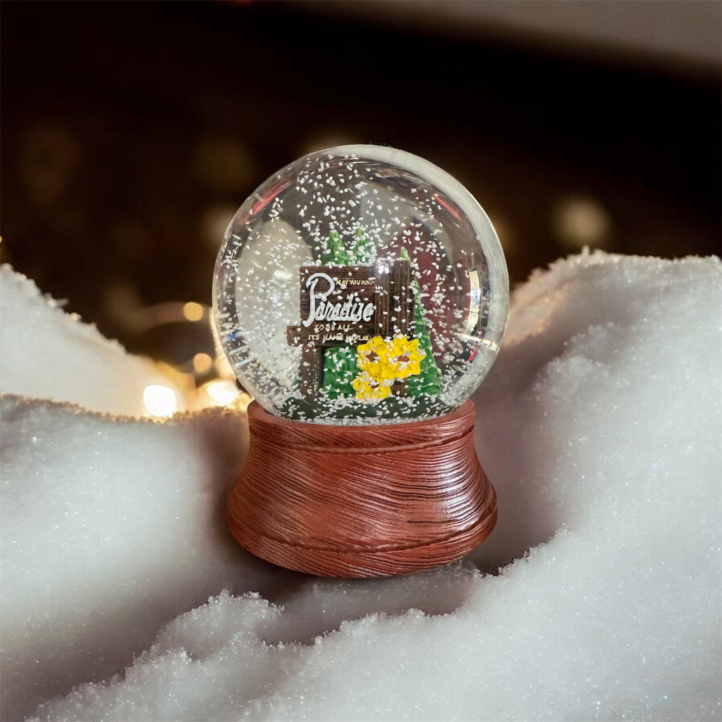 Paradise Snow Globe