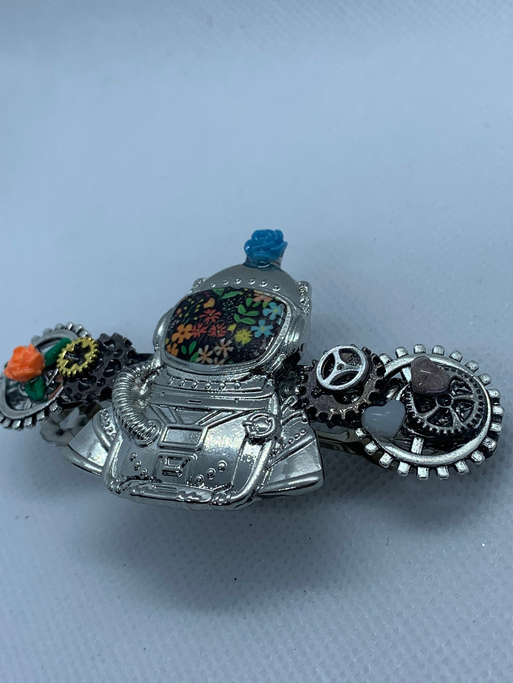 Astronaut Steampunk French Barrette Hair