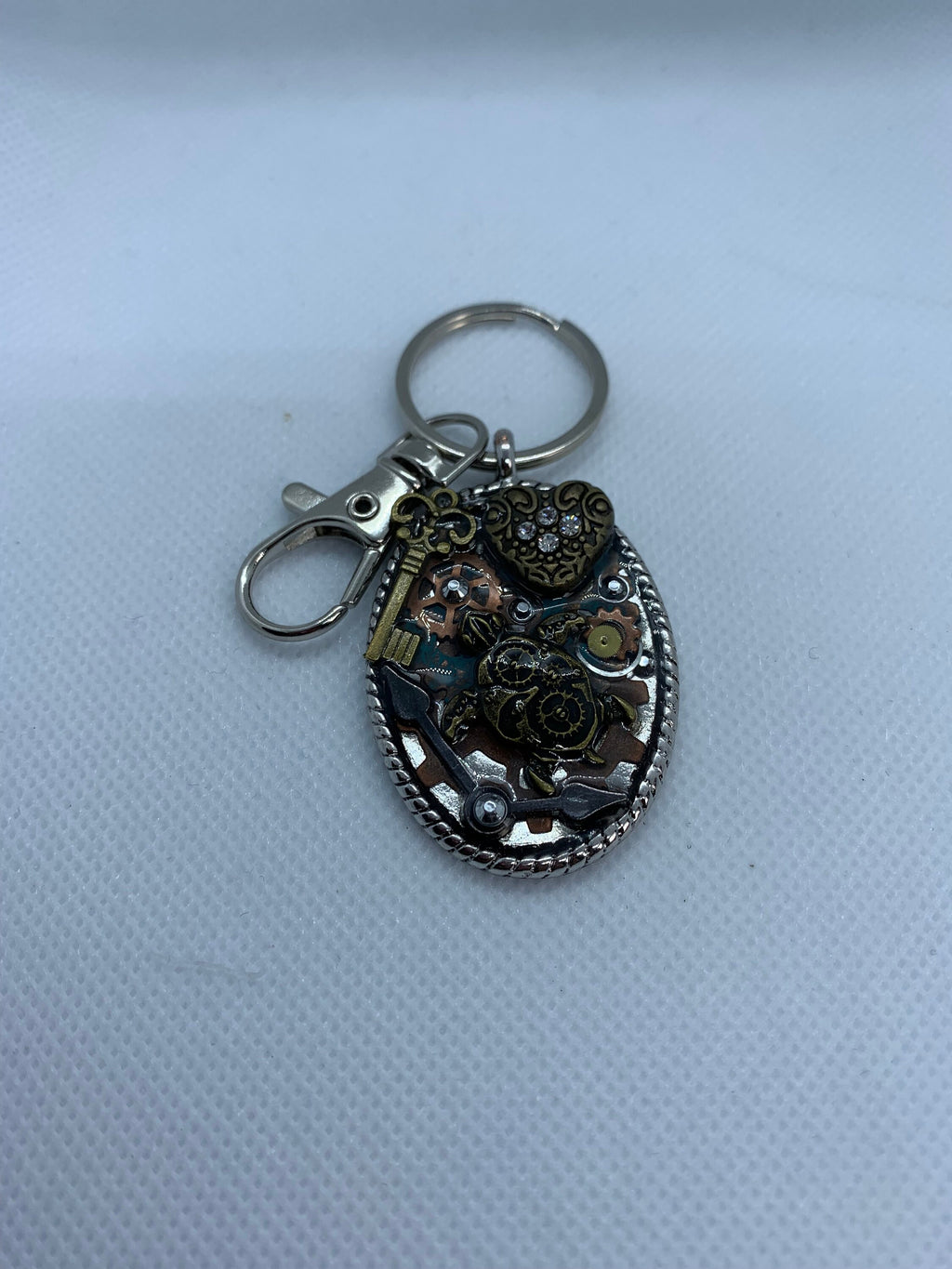 Steampunk Turtle keychain