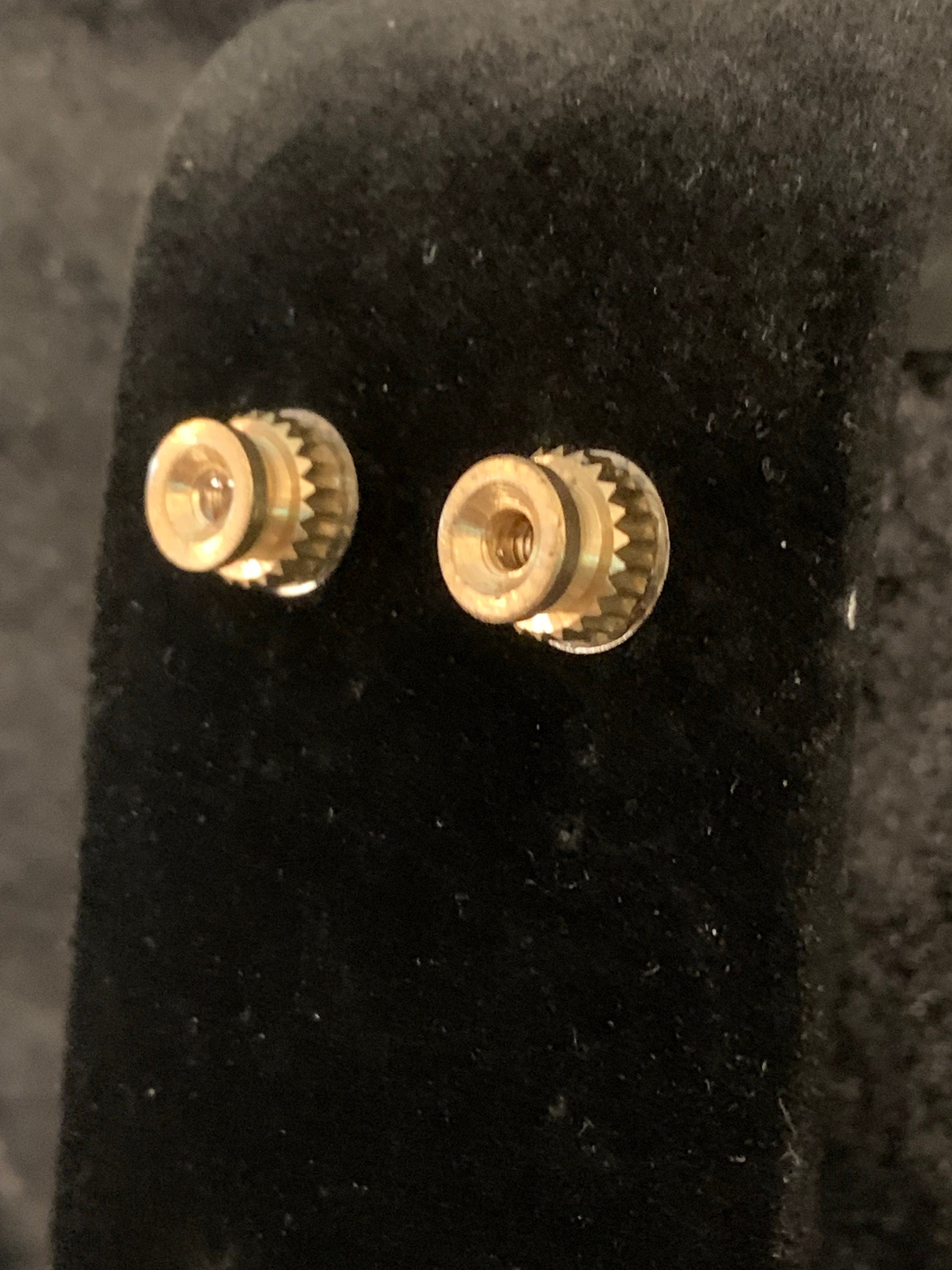 Steampunk Hardware Stud earrings