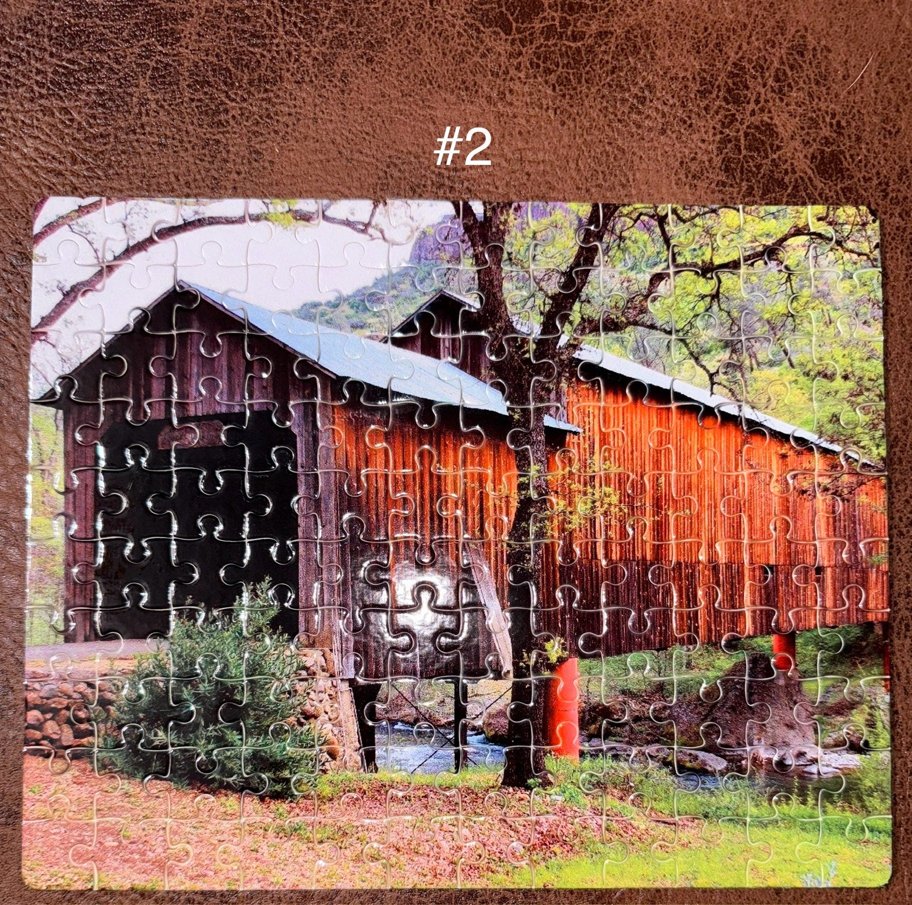 Magalia Puzzle Honey Run Covered Bridge Gold Nugget Museum Paradise Ca