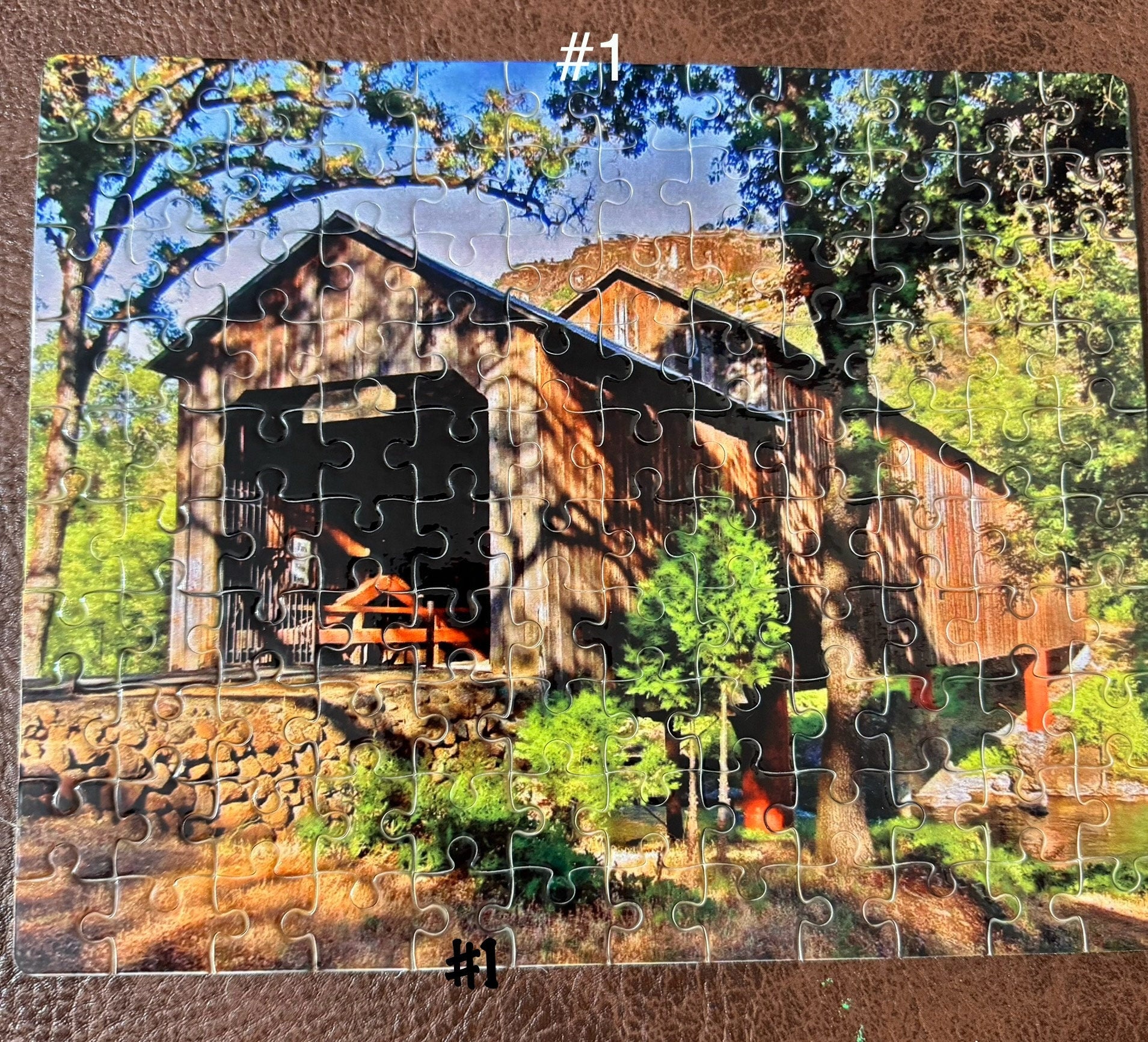 Magalia Puzzle Honey Run Covered Bridge Gold Nugget Museum Paradise Ca