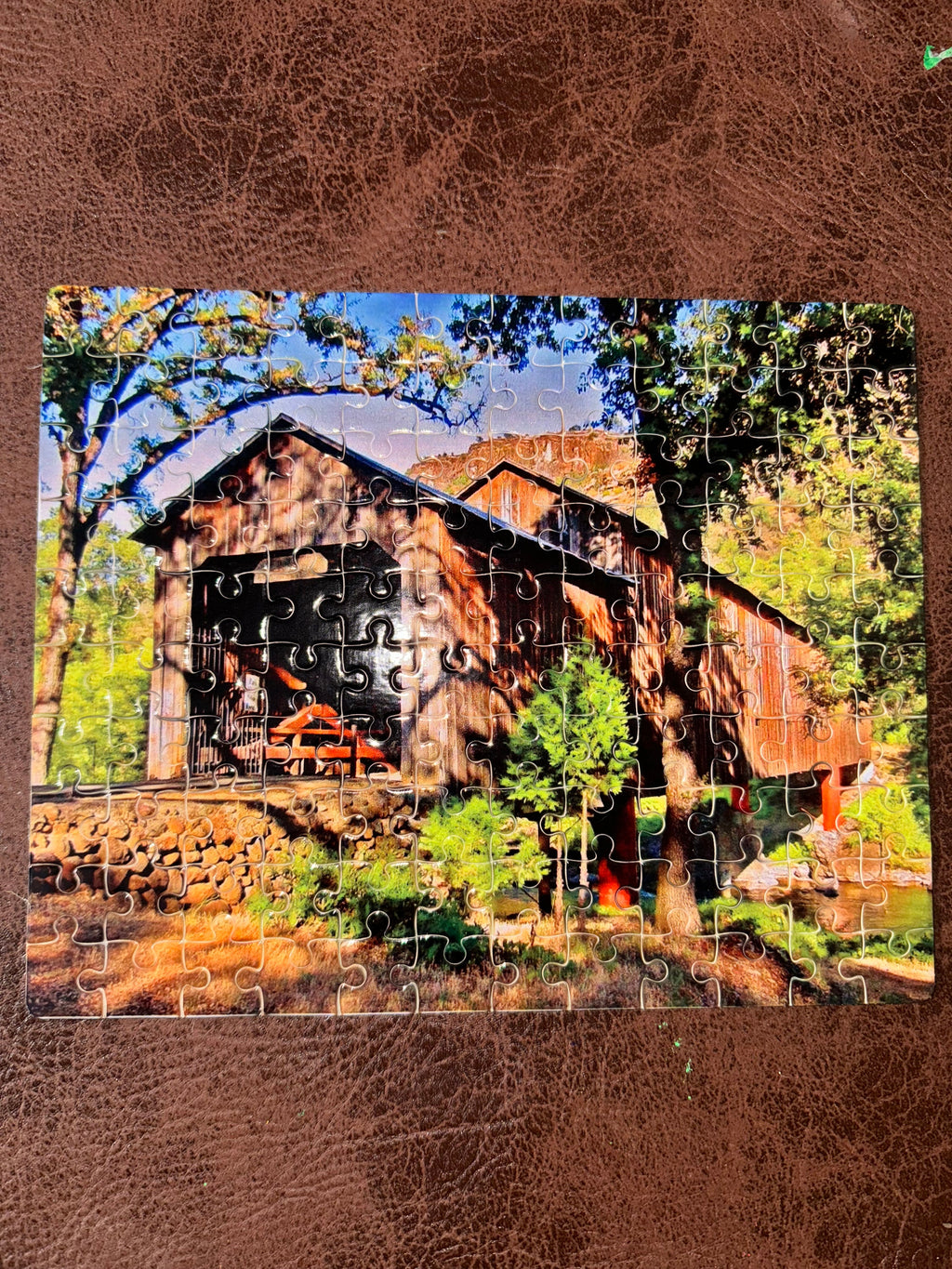 Magalia Puzzle Honey Run Covered Bridge Gold Nugget Museum Paradise Ca