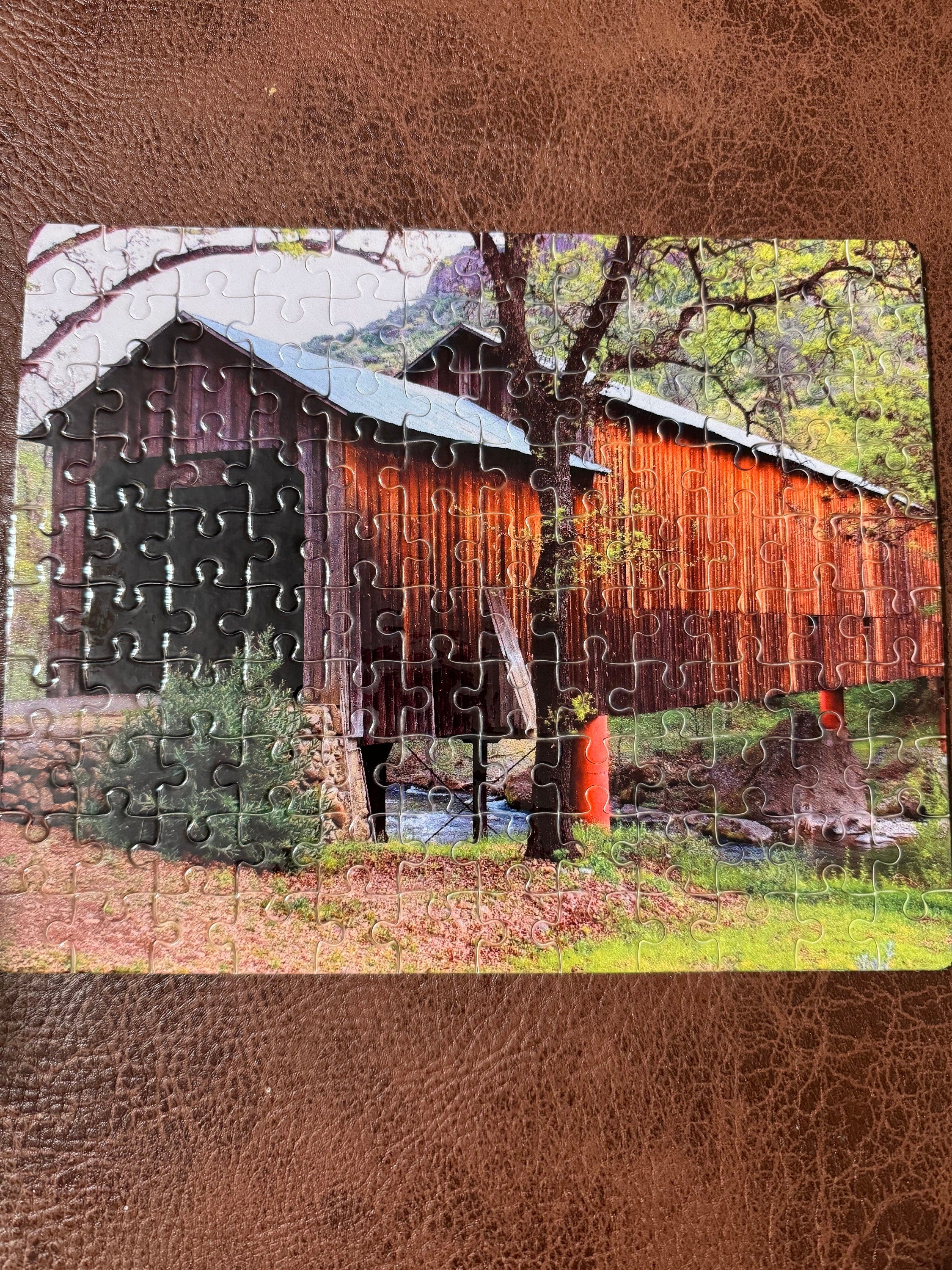 Magalia Puzzle Honey Run Covered Bridge Gold Nugget Museum Paradise Ca