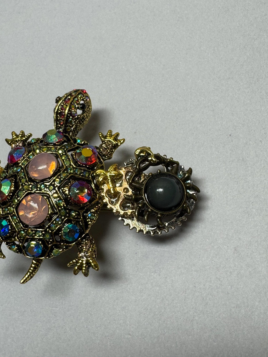 Turtle Metal Barrette