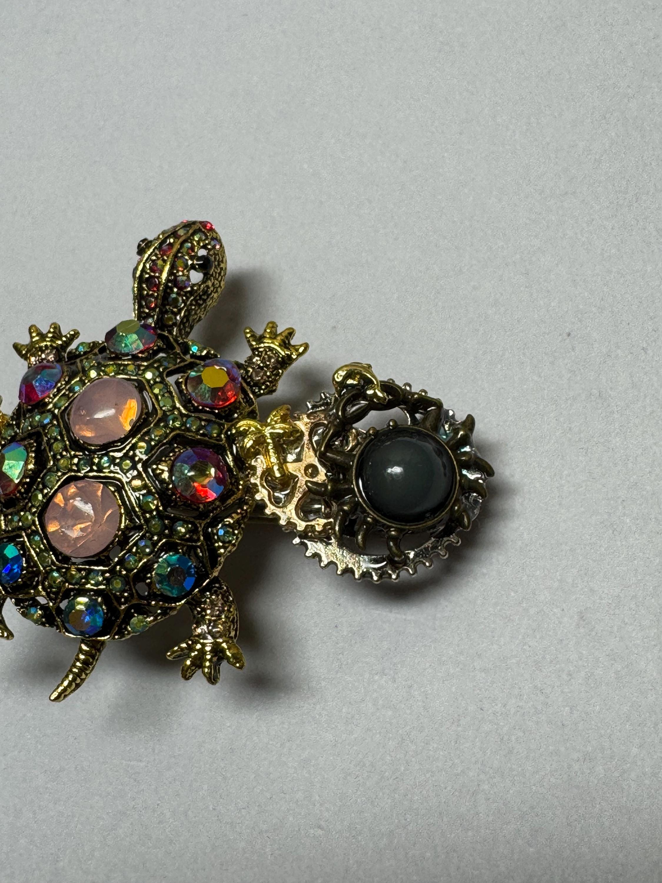 Turtle Metal Barrette