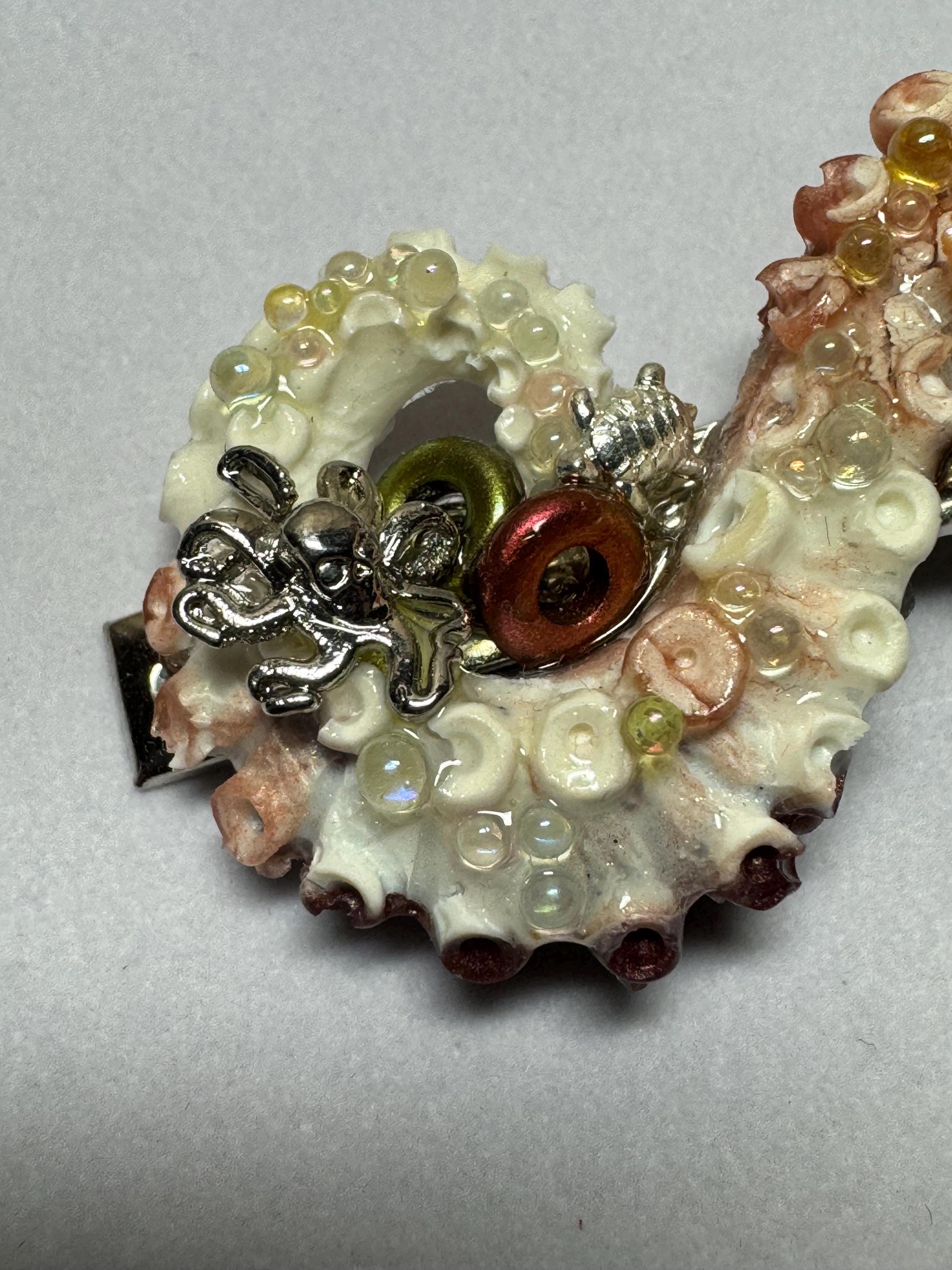 Resin Octopus Tentacles Hair Clips Barrettes