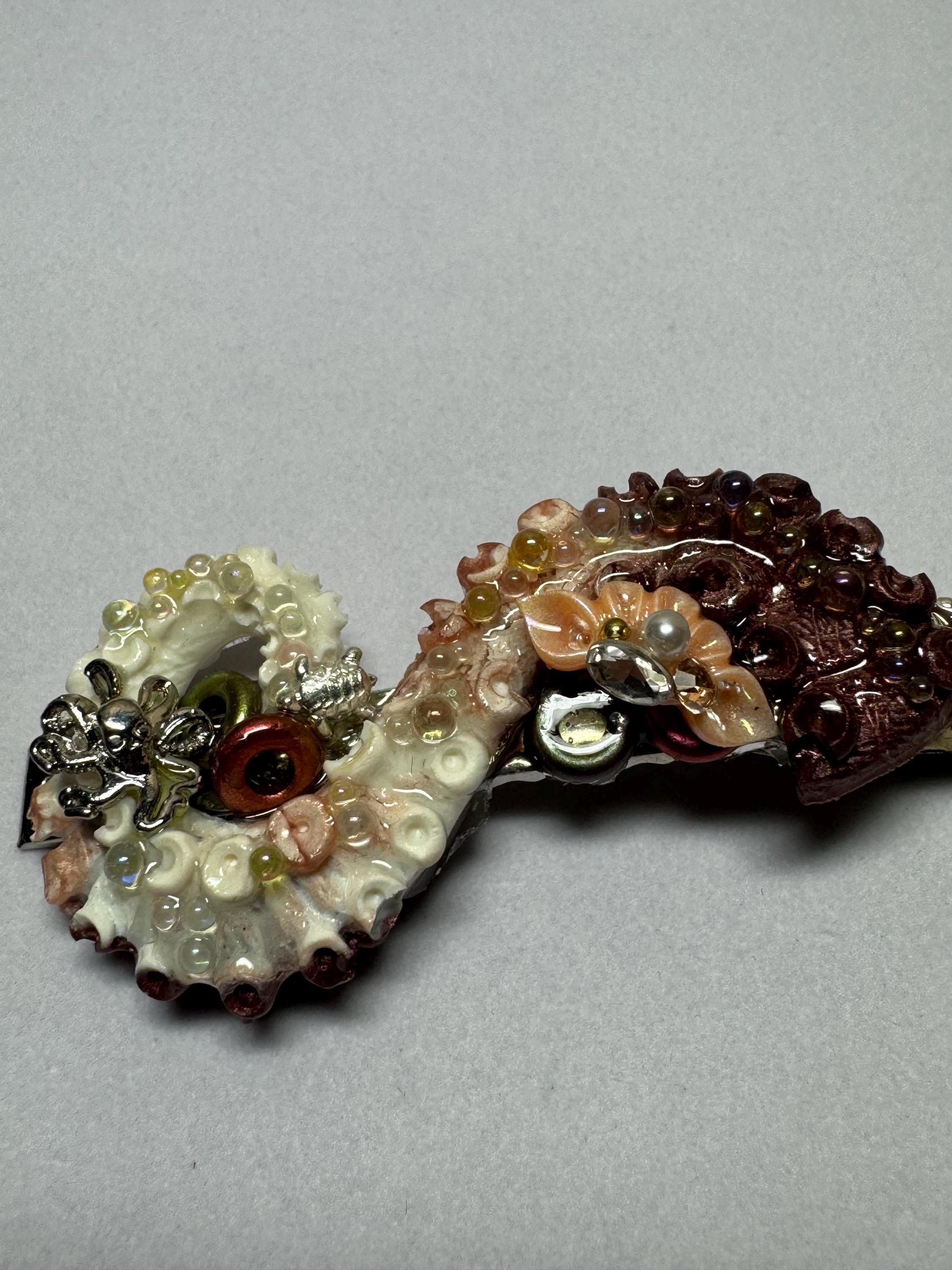 Resin Octopus Tentacles Hair Clips Barrettes