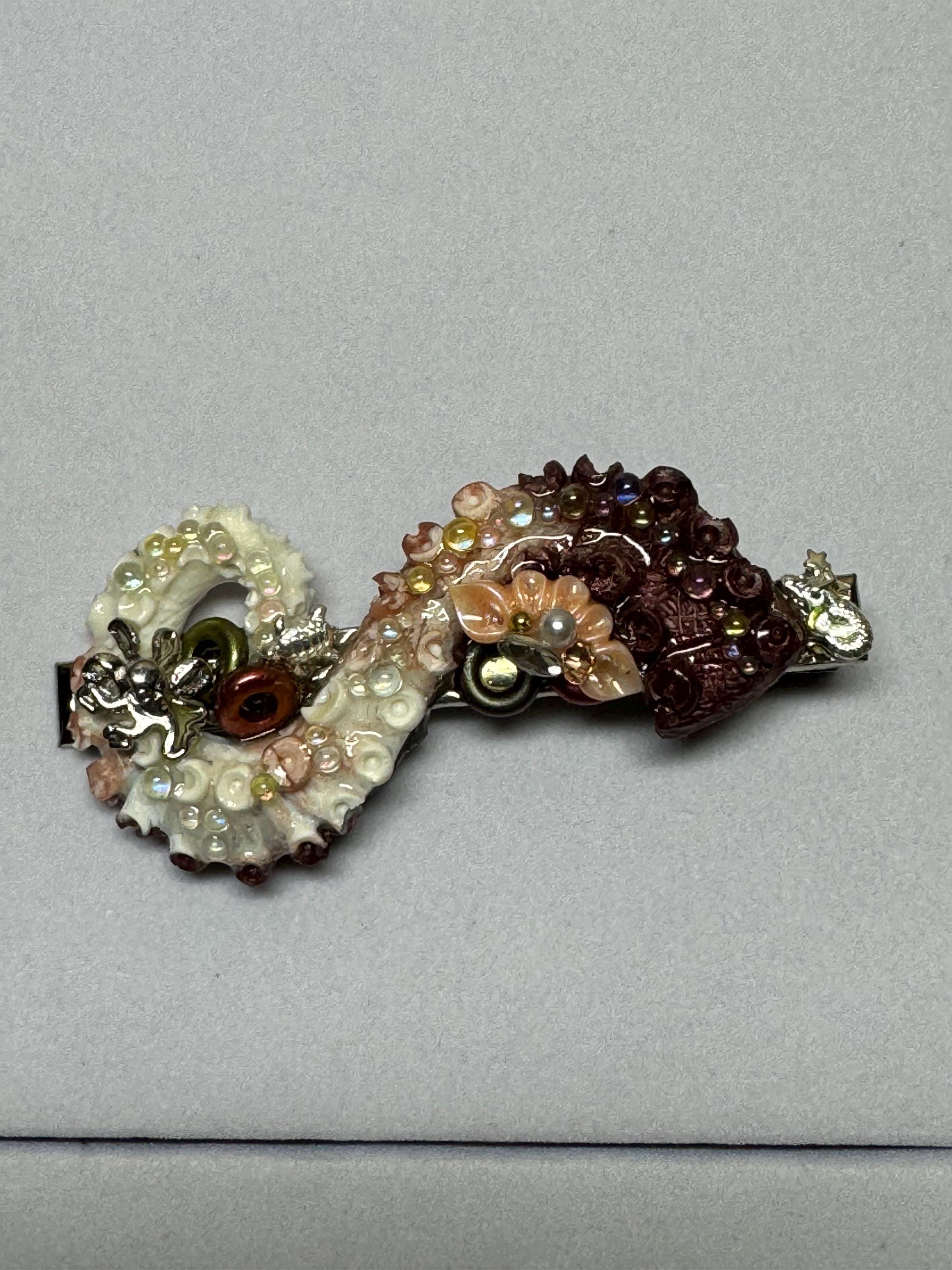 Resin Octopus Tentacles Hair Clips Barrettes