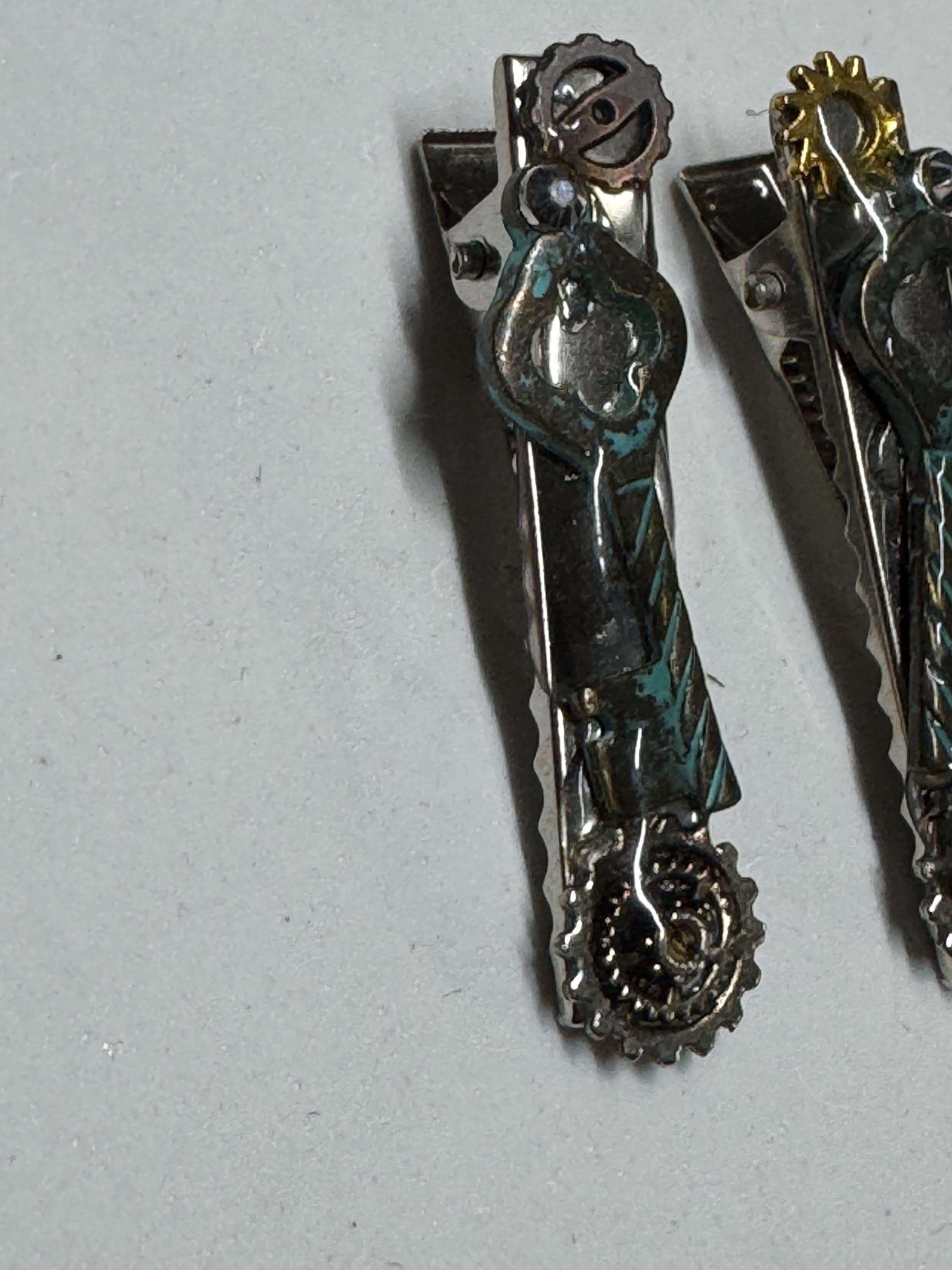 Steampunk Tiny Metal Hair clip Sets