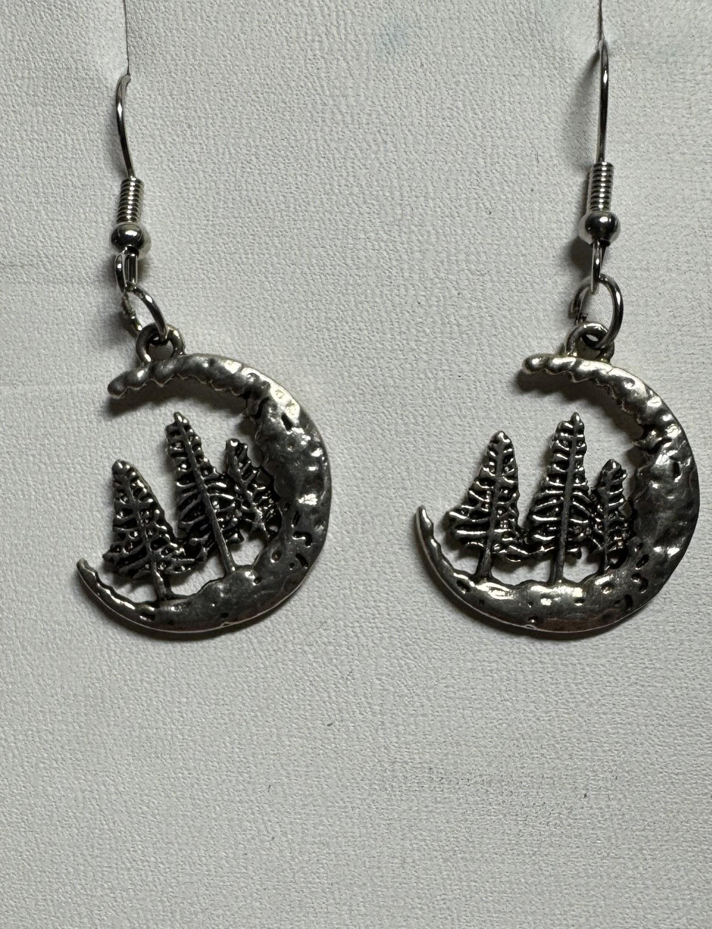 Pine Tree Earrings Silver or Copper