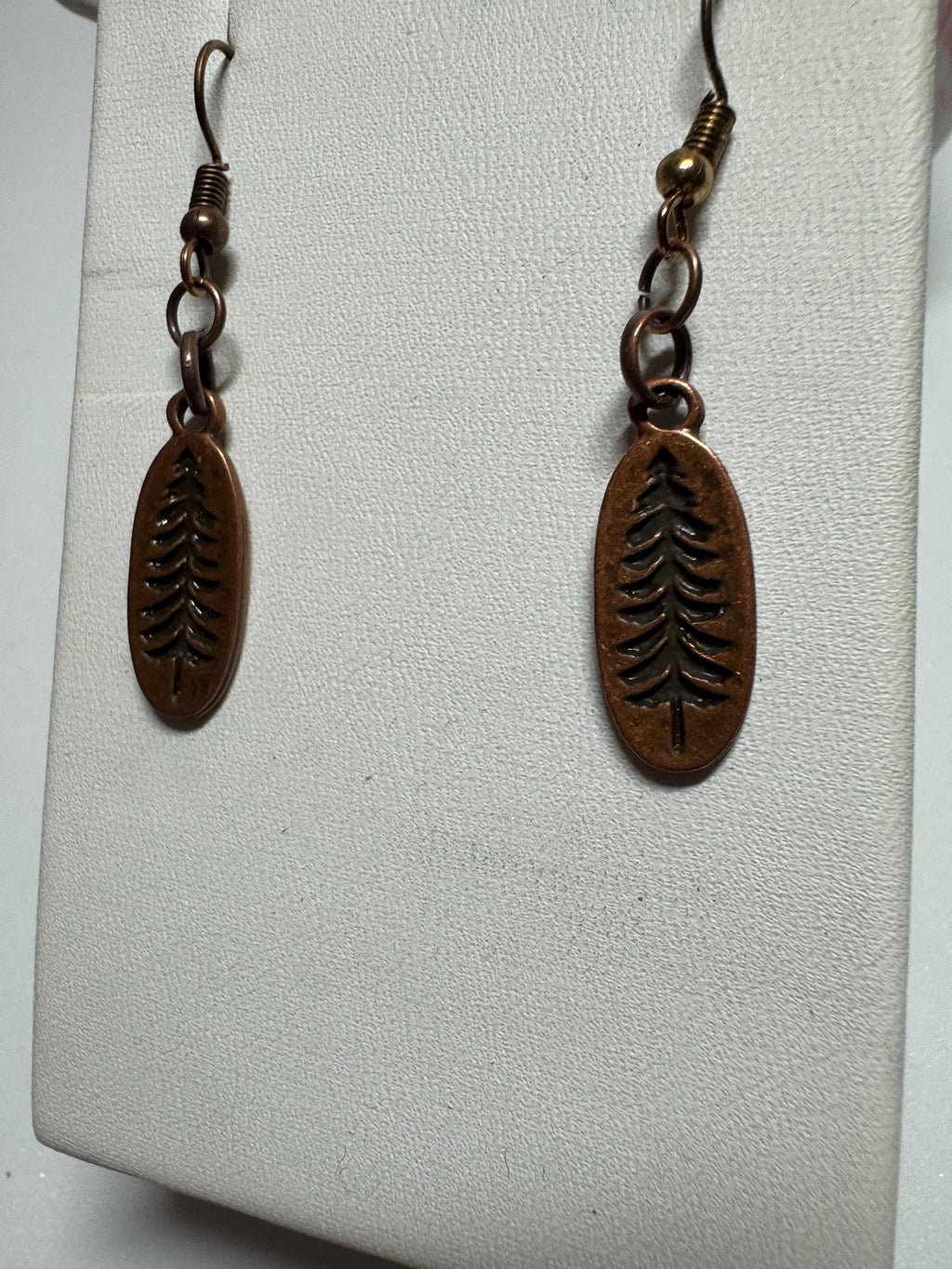 Pine Tree Earrings Silver or Copper
