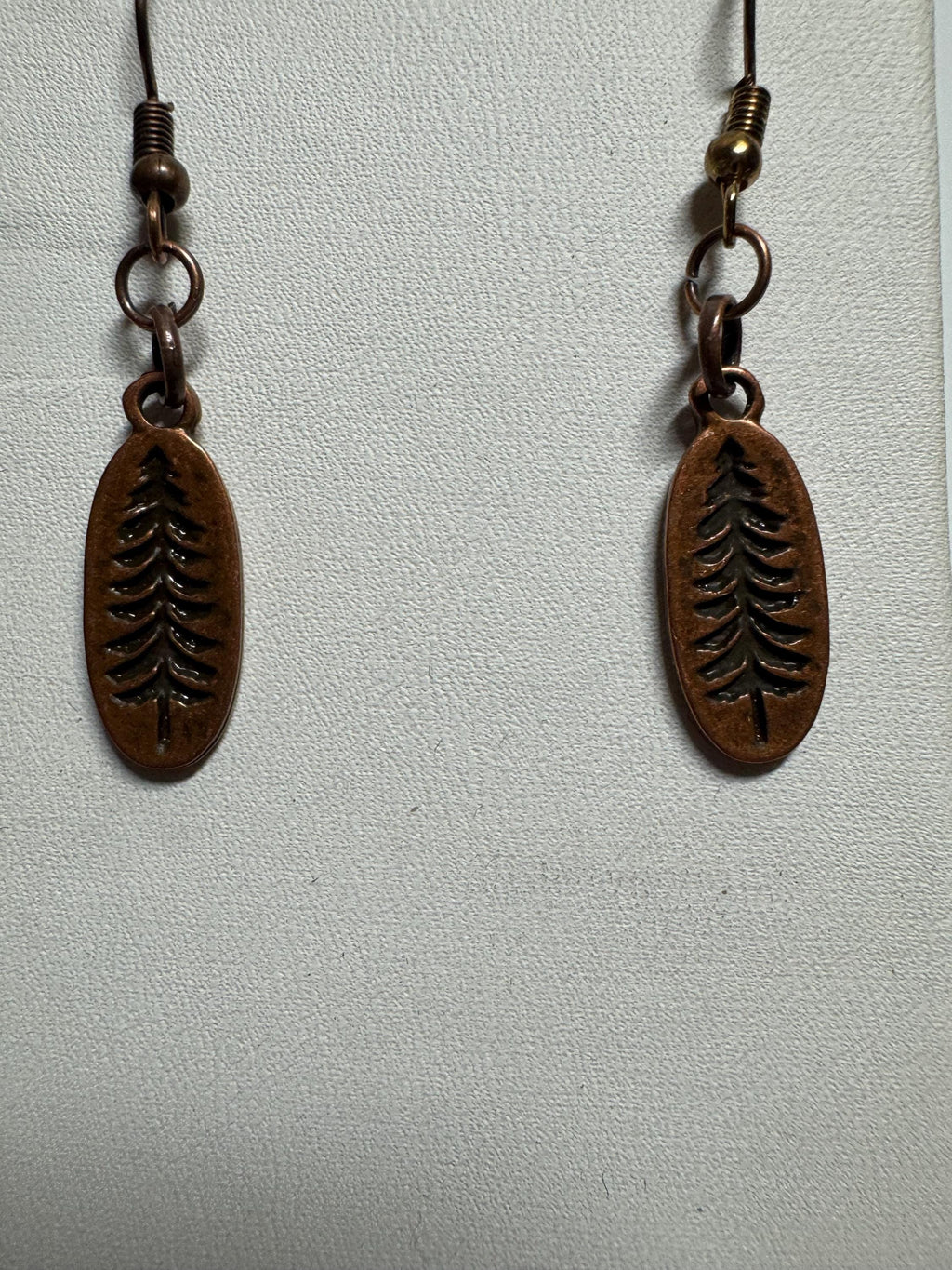 Pine Tree Earrings Silver or Copper
