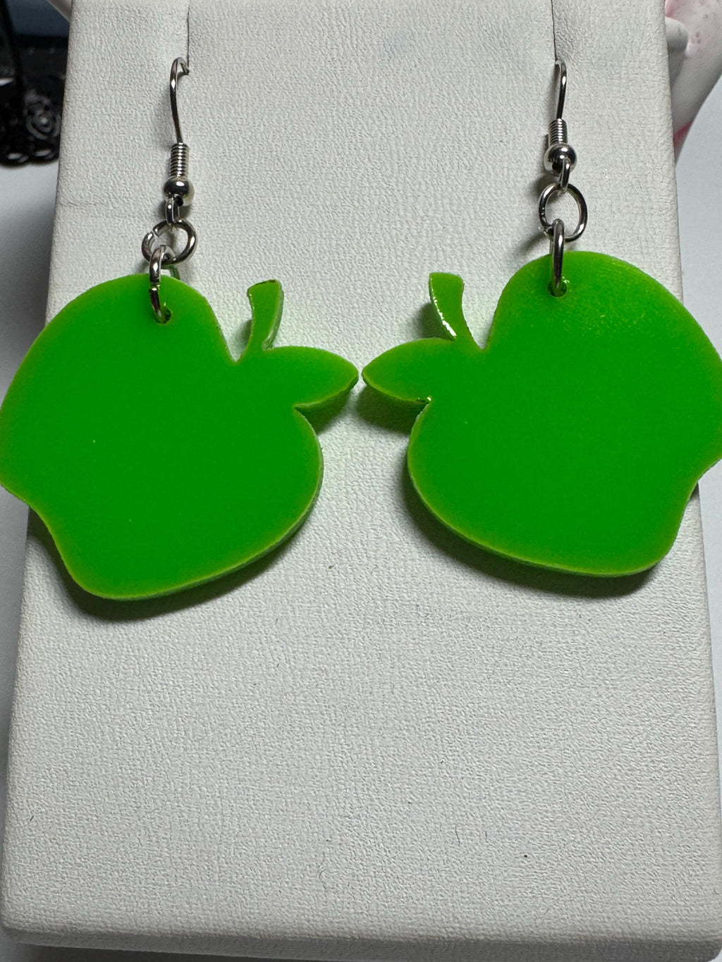 Apple Earrings Red or Green