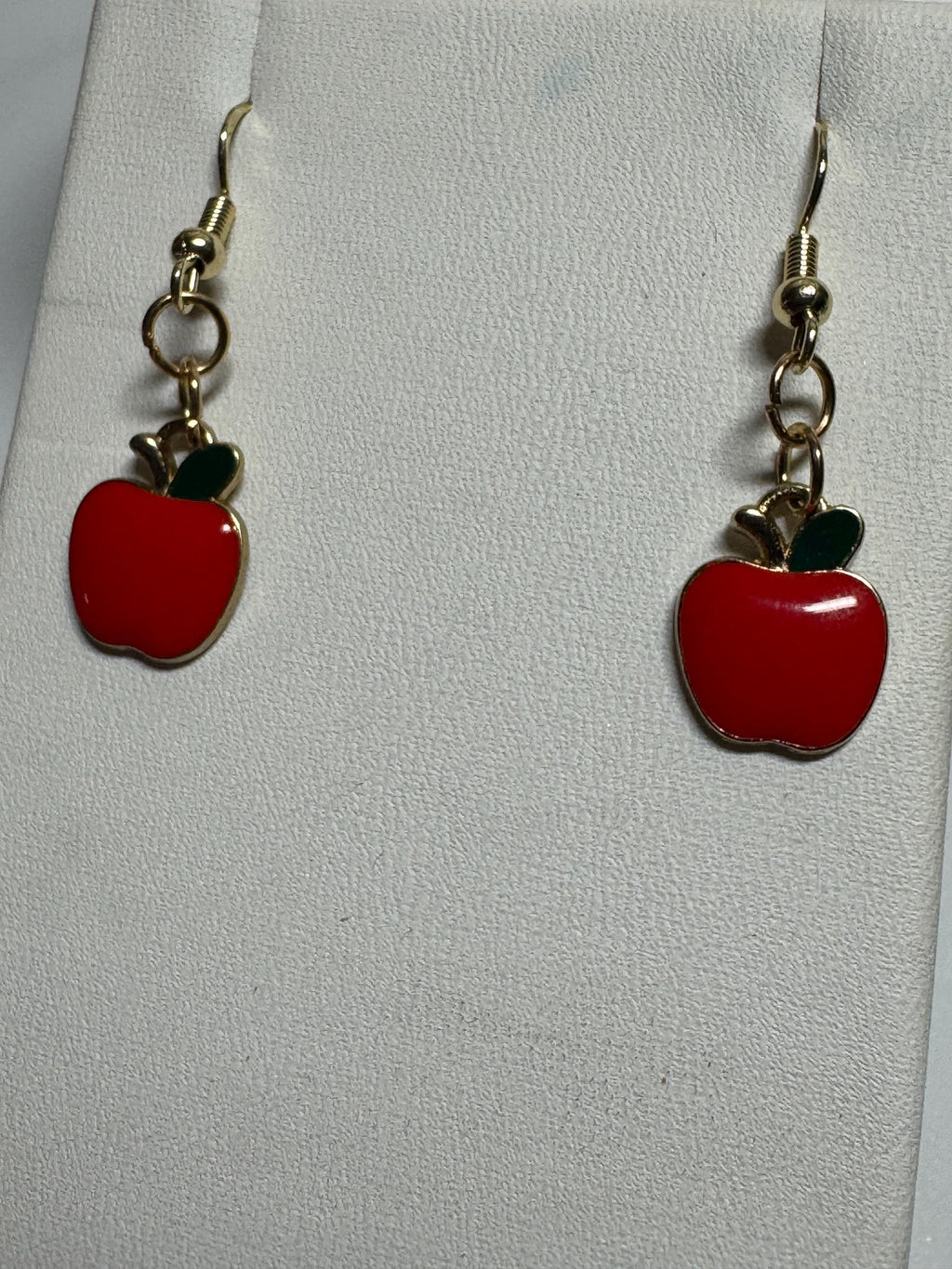 Apple Earrings Red or Green