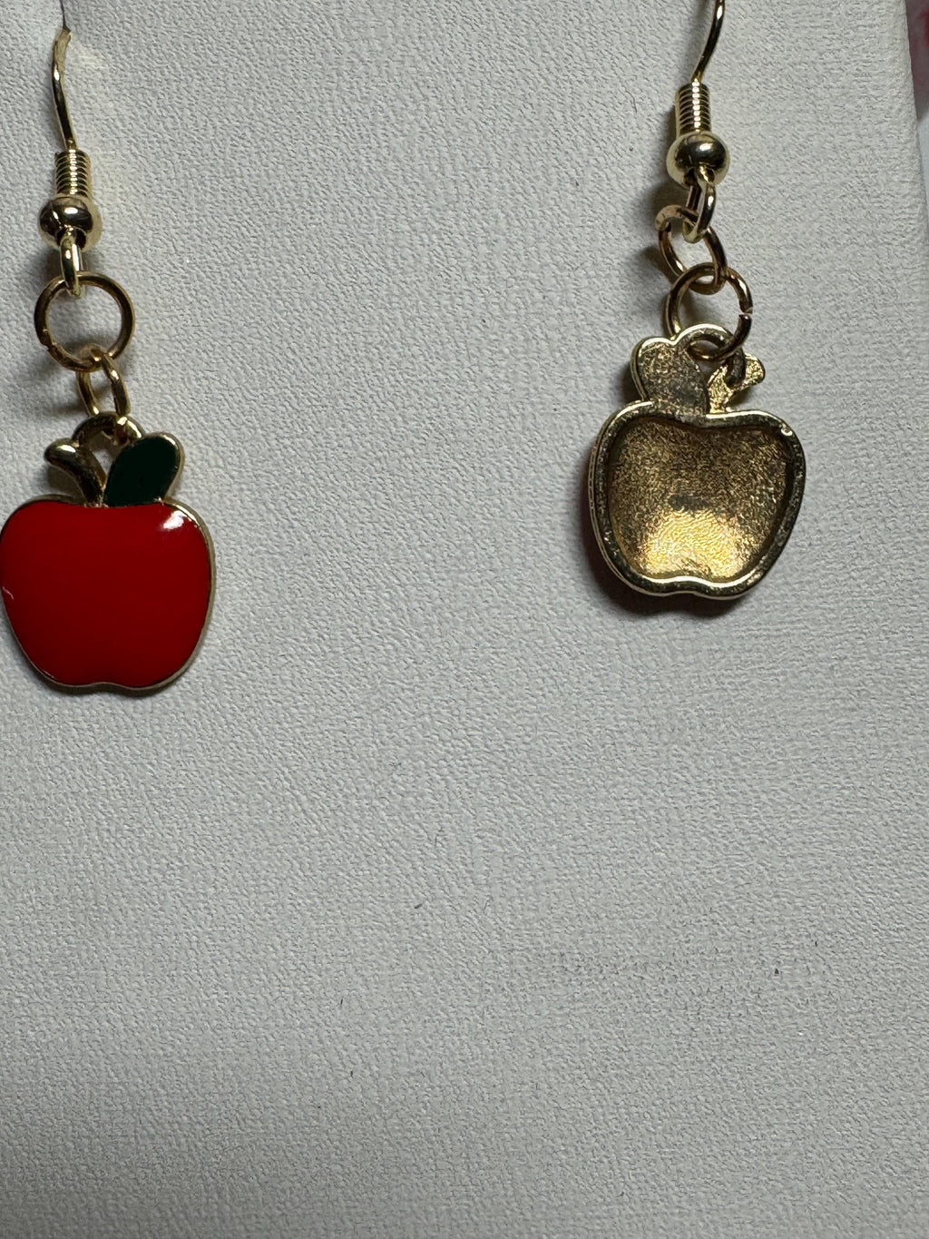 Apple Earrings Red or Green