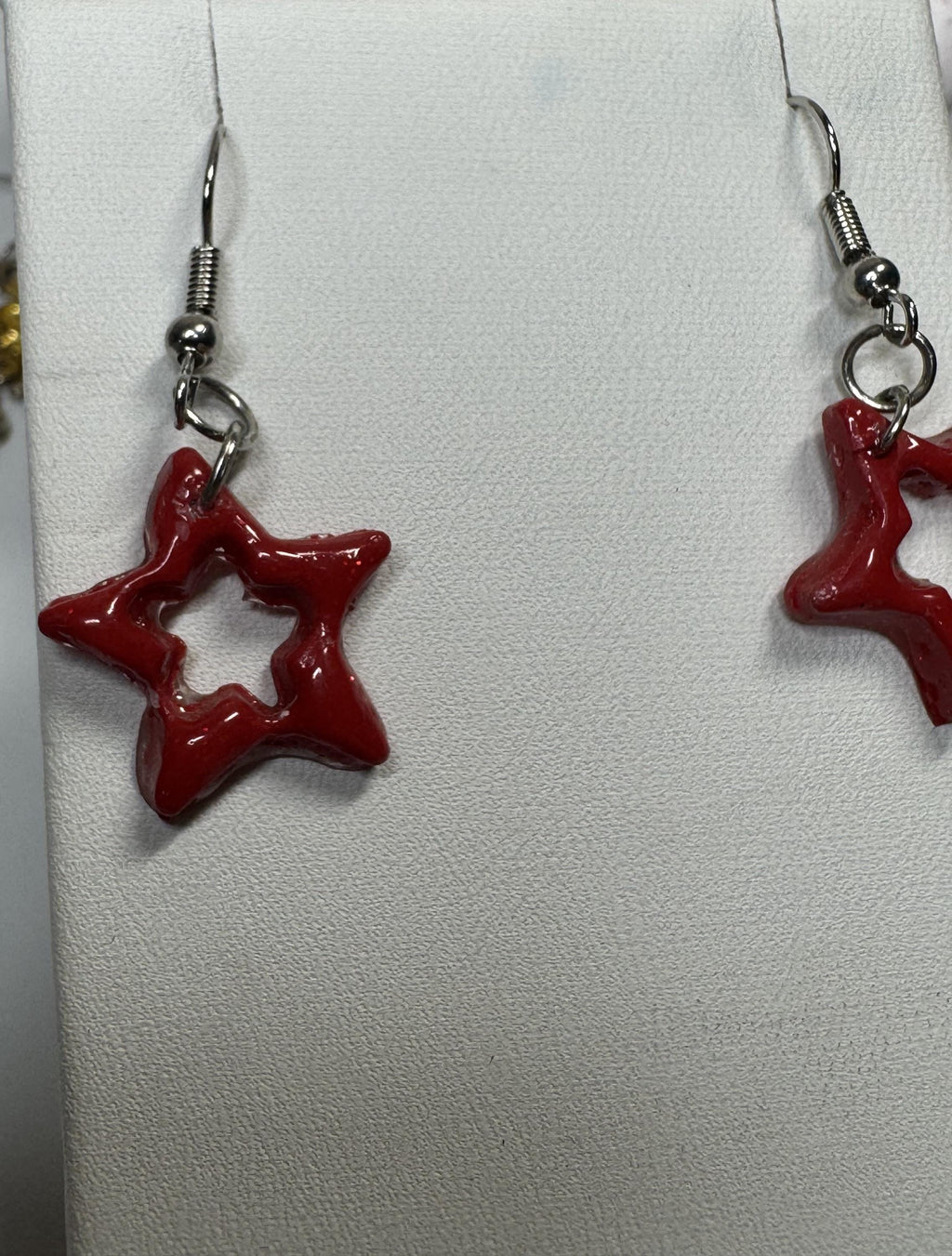 Star Clay Earrings